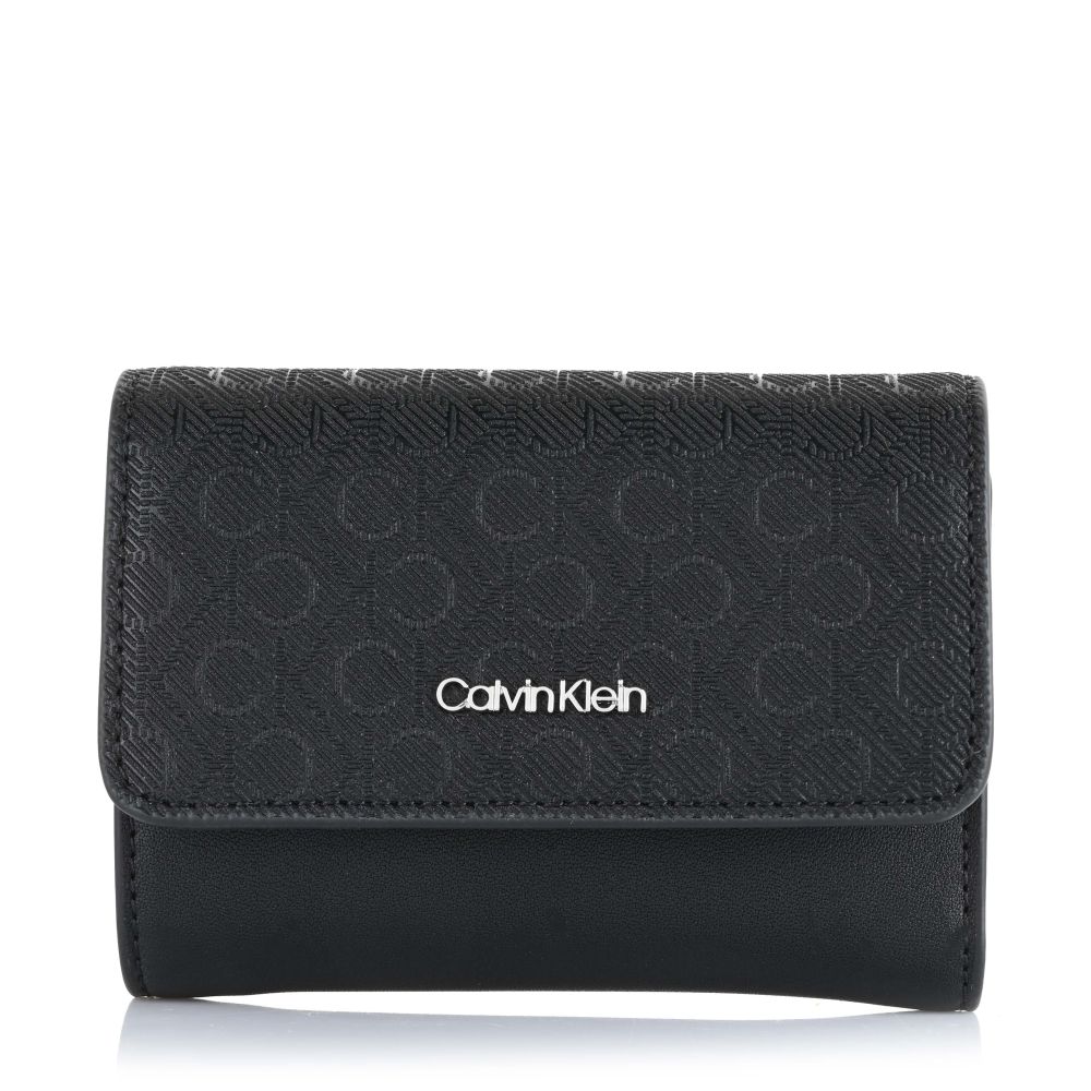 Πορτοφόλι Calvin Klein Must Small Trifold Mono K60K612939 BEH