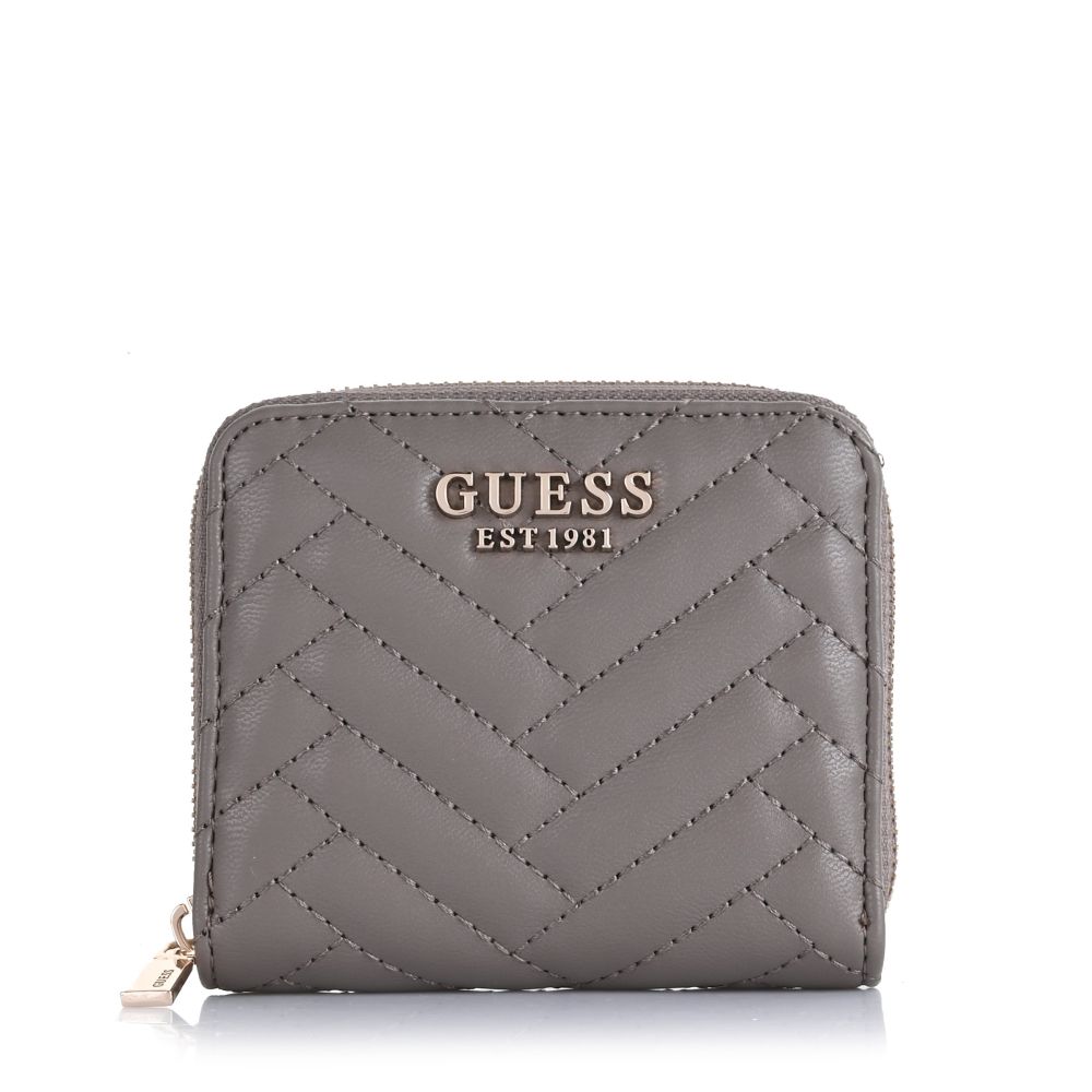 Πορτοφόλι Guess Anning Slg QG9508137 Dark Taupe