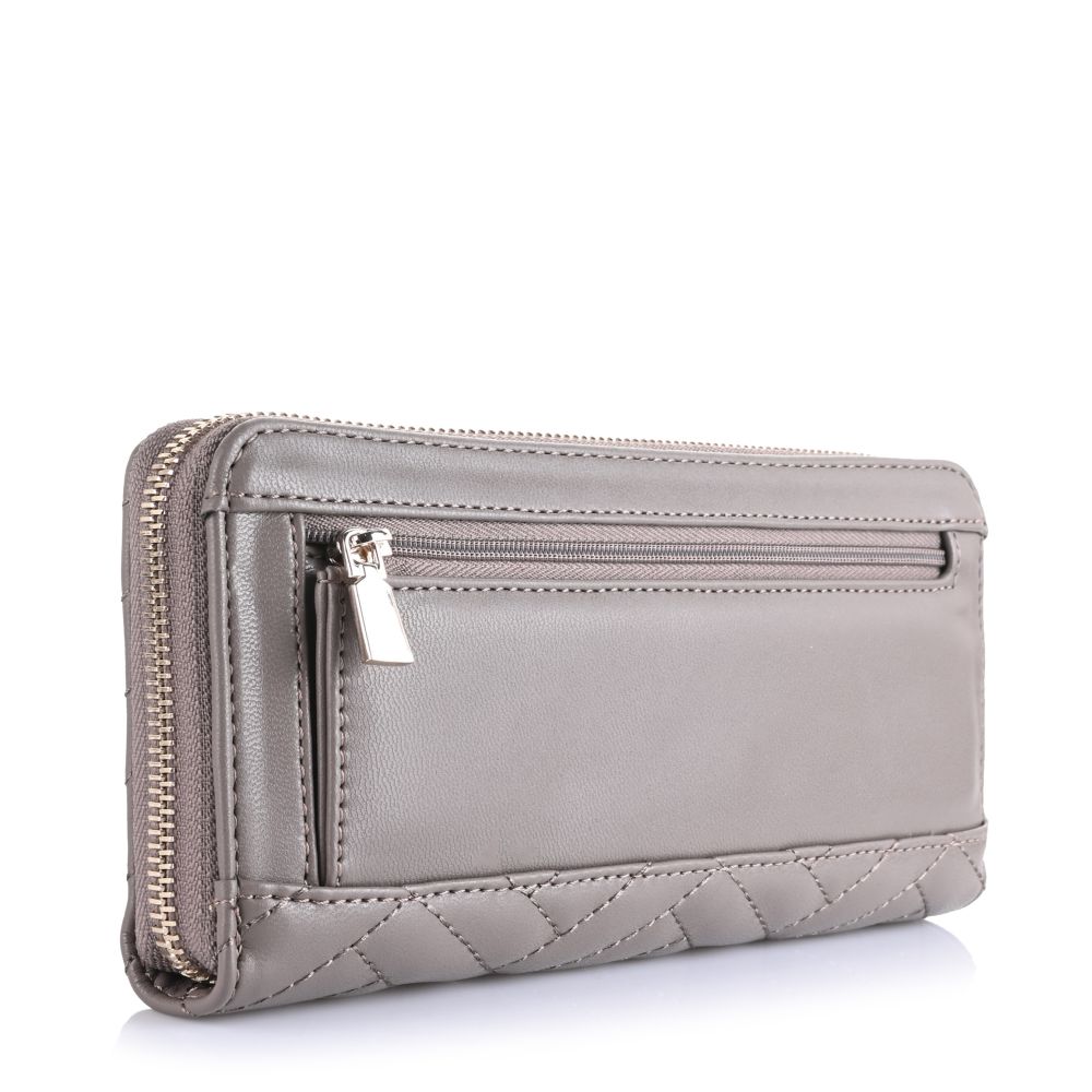 Πορτοφόλι Guess Anning Slg QG9508146 Dark Taupe