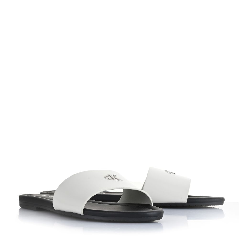 Σανδάλια Calvin Klein Flat Sandal Slide Mg YW0YW01697 CJH