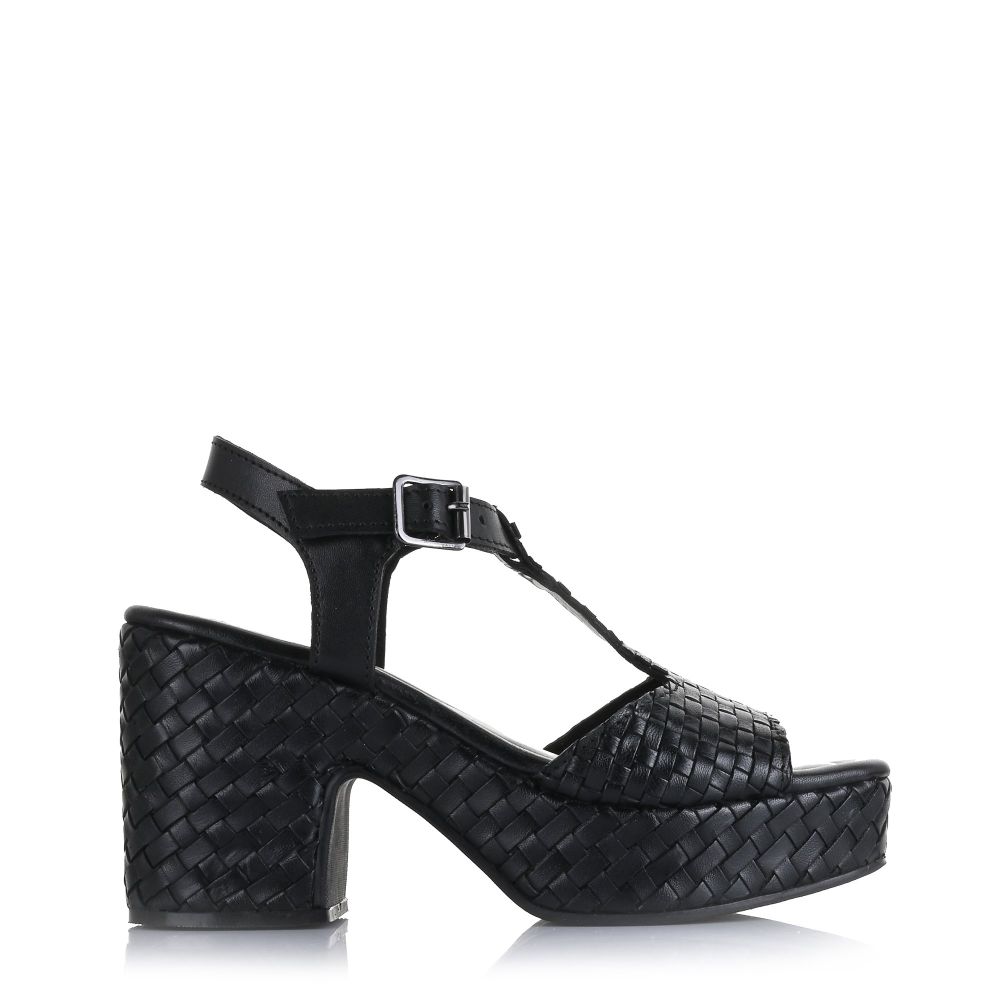 Δερμάτινα Πέδιλα Carmela 162405 Negro