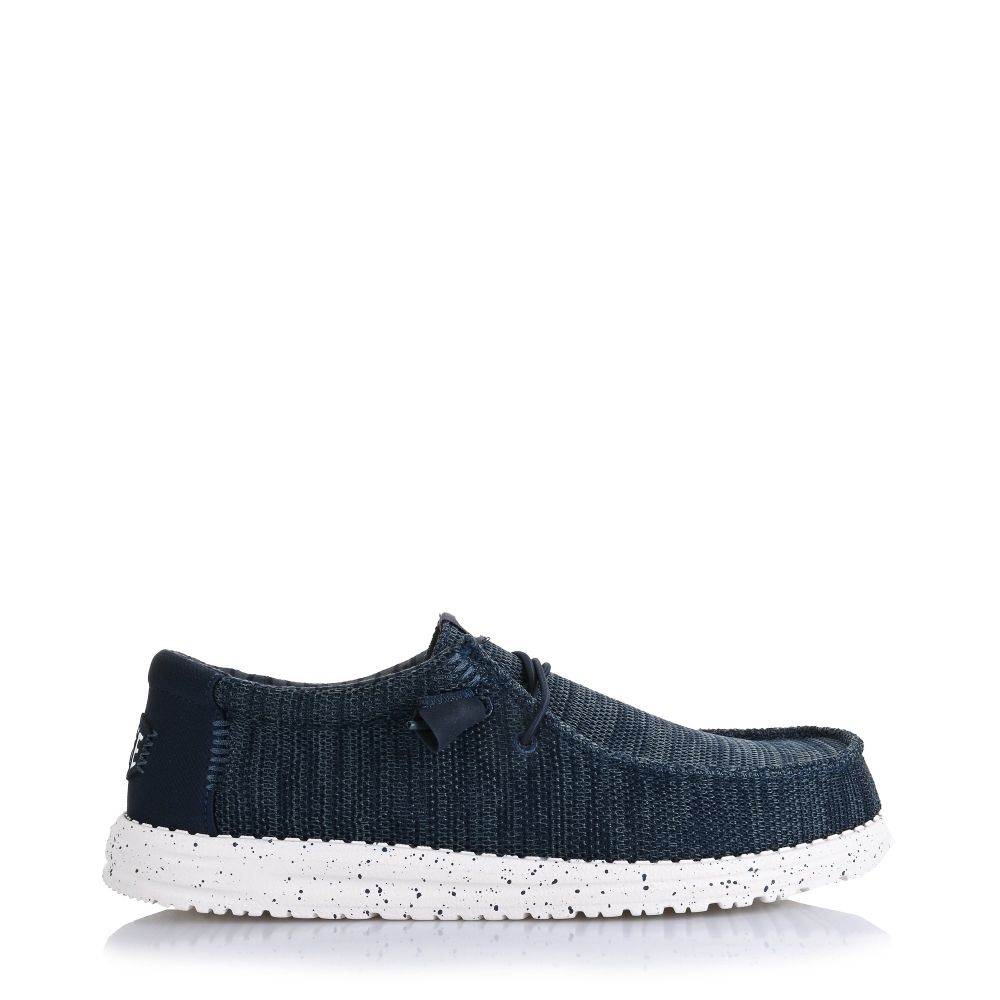 Μοκασίνια Hey Dude Wally Stretch Sox 41898-410 Navy