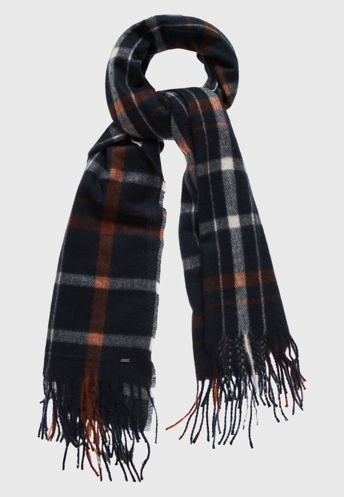 Ανδρικό καρό κασκόλ