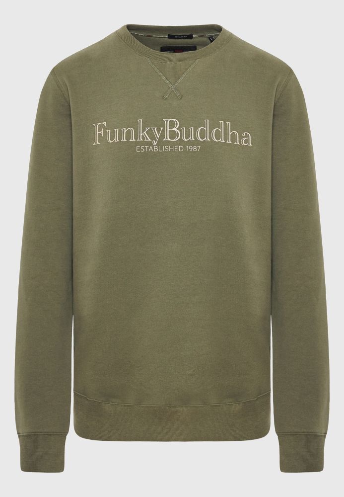 Φούτερ με branded τύπωμα στο στήθος