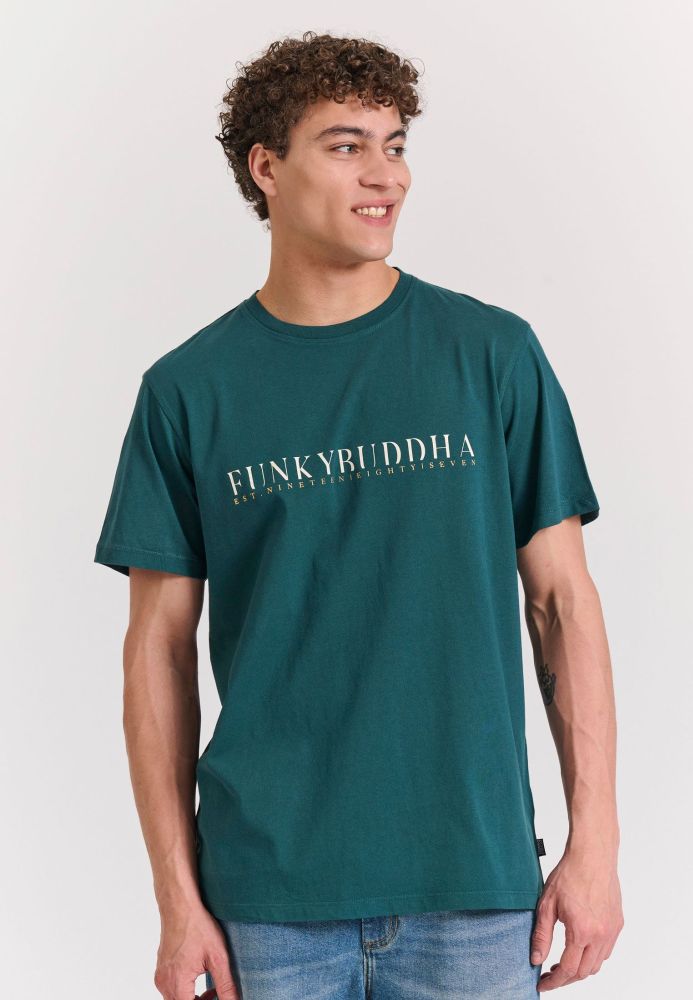 T-shirt με branded τύπωμα στο στήθος