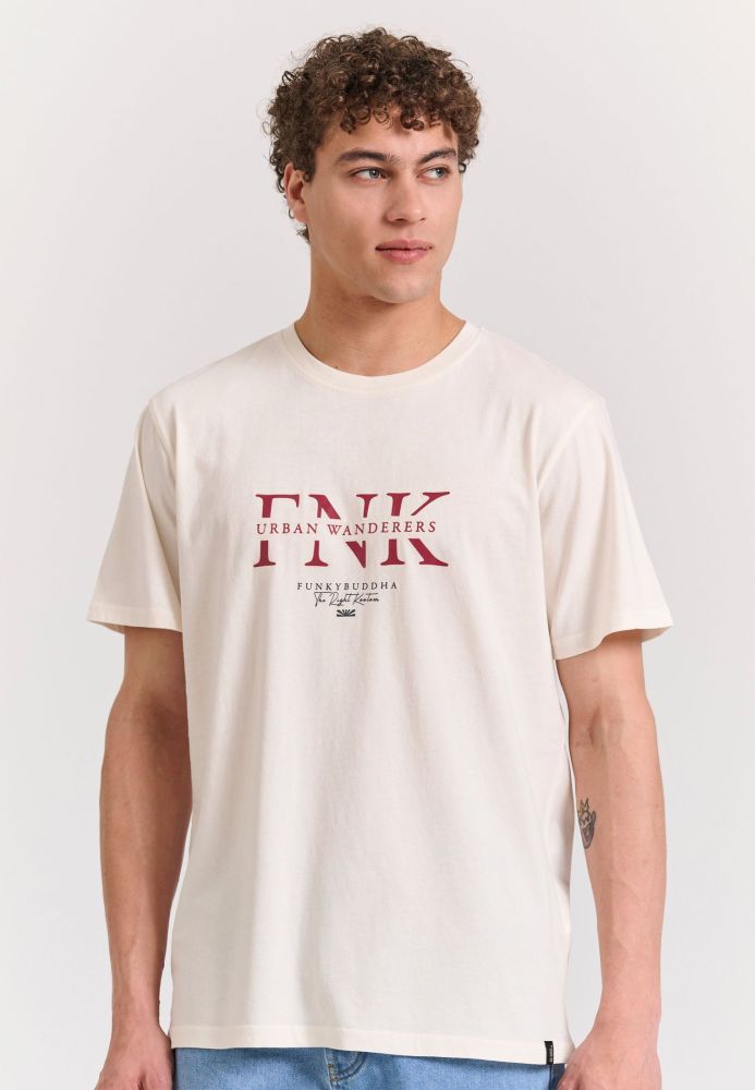 T-shirt με branded τύπωμα από οργανικό βαμβάκι