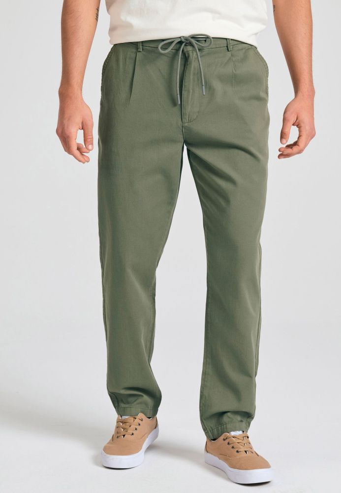 Comfort fit garment dyed chino παντελόνι