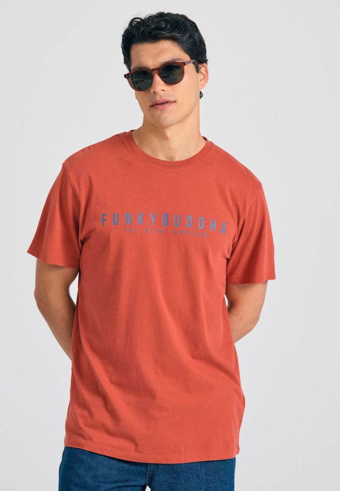 T-shirt με Funky Buddha τύπωμα - The essentials