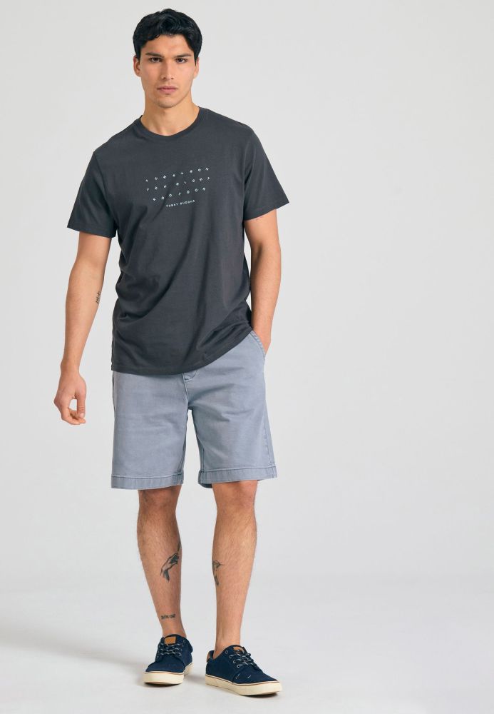 T-shirt με text artwork τύπωμα