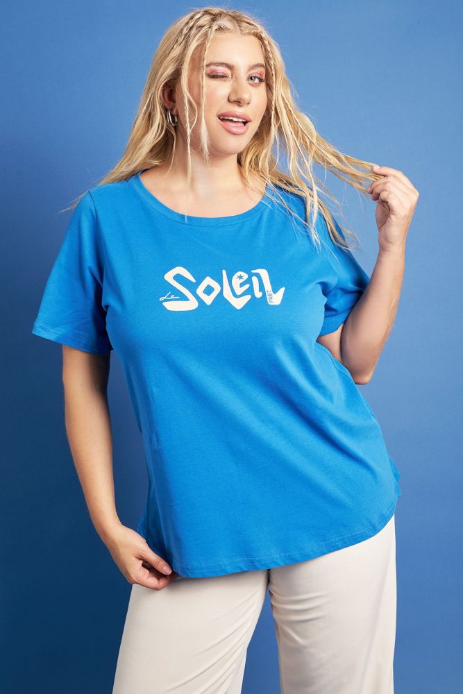 PRBT T-Shirt βαμβακερό με logo Le Soleil