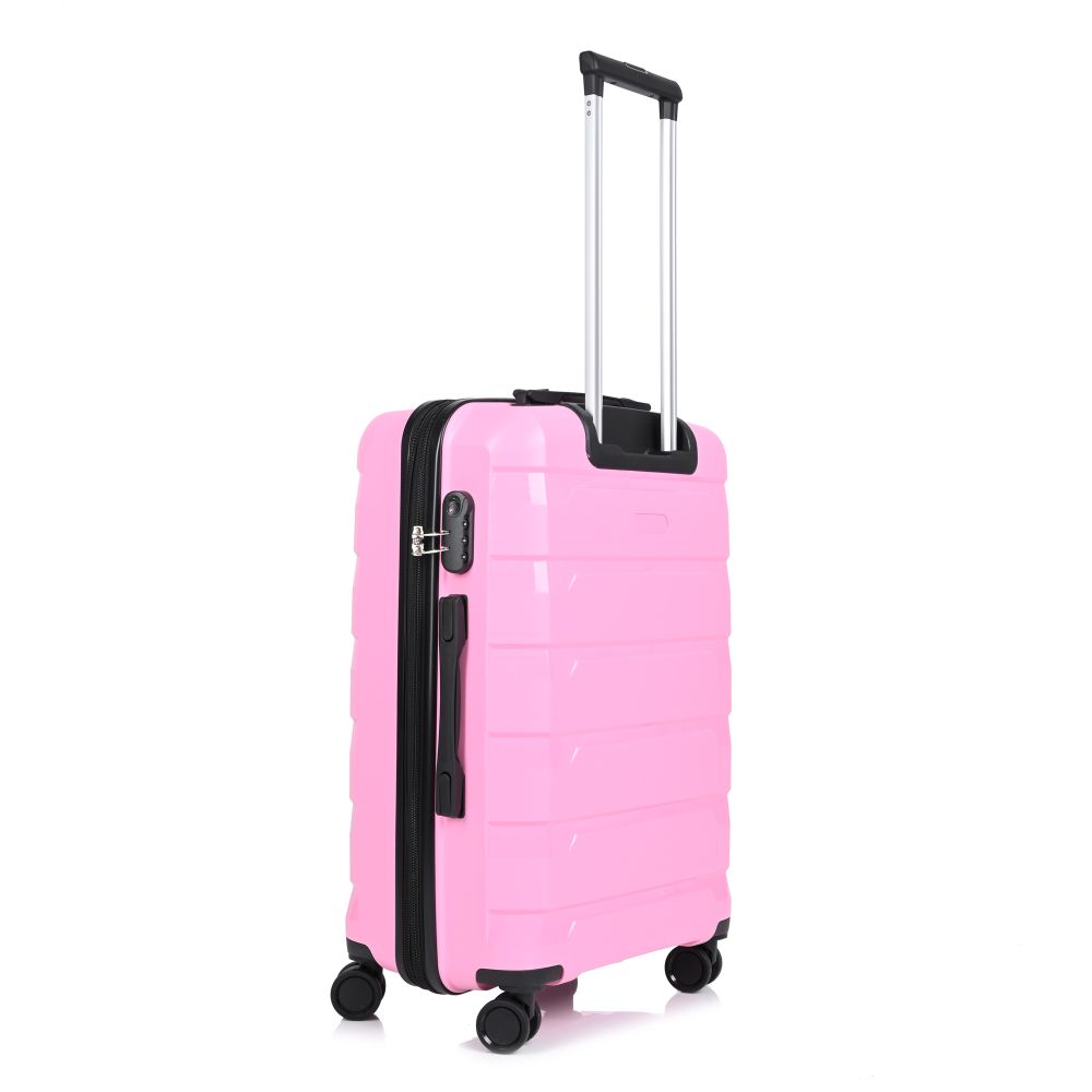 Βαλίτσα Σκληρή 66 cm Seagull Medium SG180-M Ροζ