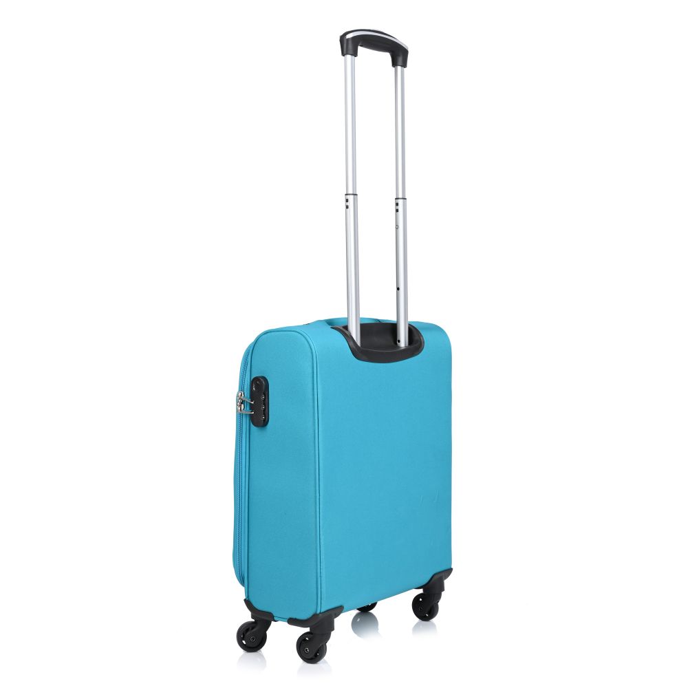 Βαλίτσα Μαλακή 55 cm Diplomat The Quattre Collection Cabin Size ZC444S Aqua