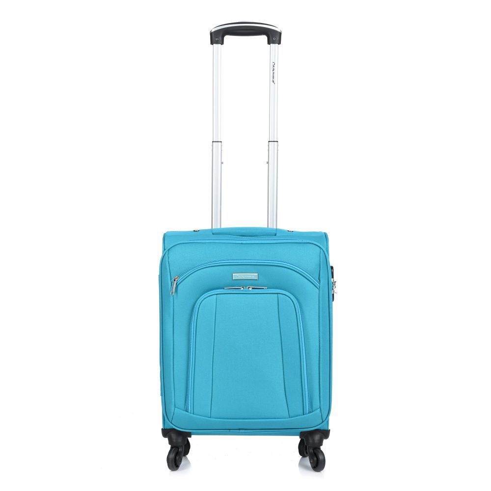 Βαλίτσα Μαλακή 55 cm Diplomat The Quattre Collection Cabin Size ZC444S Aqua