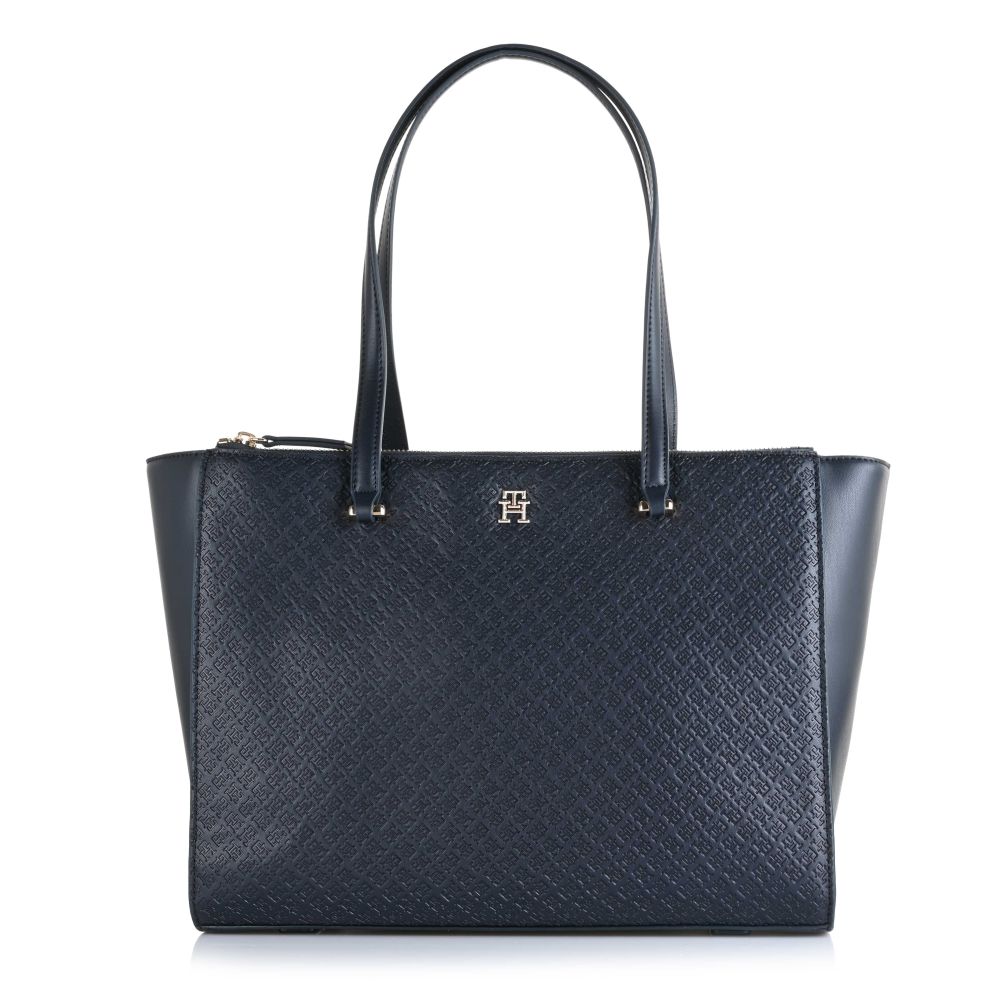 Τσάντα Ώμου Tommy Hilfiger Eternity Tote Mono AW0AW16948 DW6