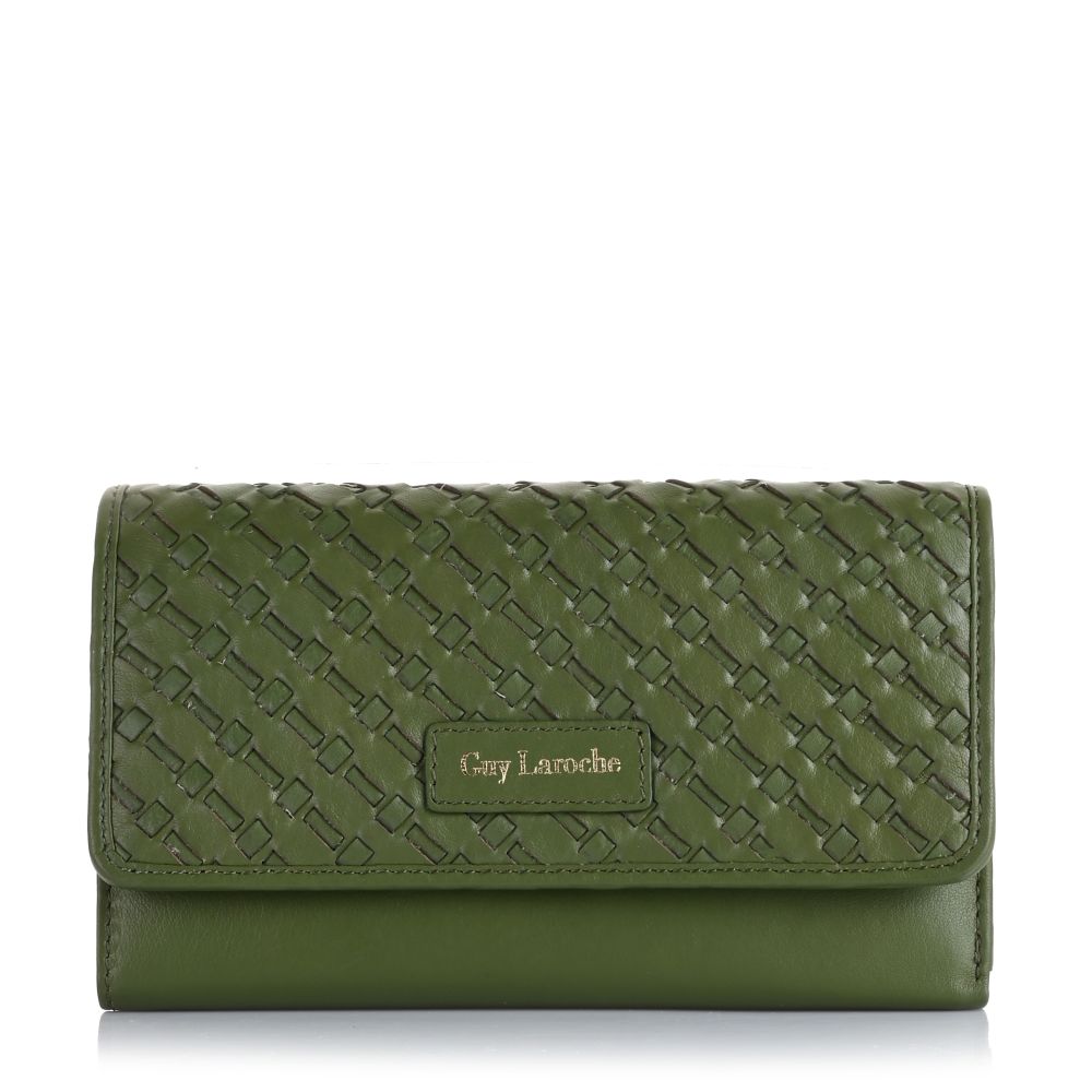 Δερμάτινο Πορτοφόλι Guy Laroche 23913 Λαδί