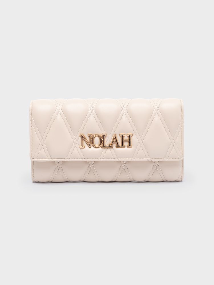 NOLAH ΓΥΝΑΙΚΕΙΟ ΠΟΡΤΟΦΟΛΙ VIOLET IVORY