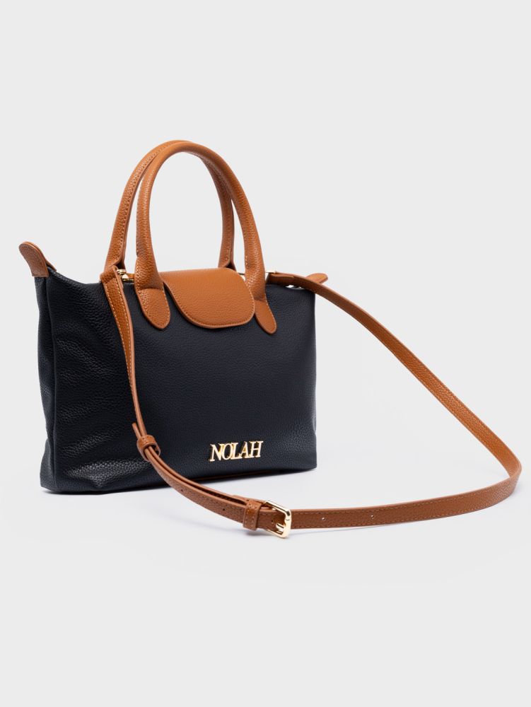 NOLAH ΤΣΑΝΤΑ ΩΜΟΥ CAPUCCINE SMALL BLACK