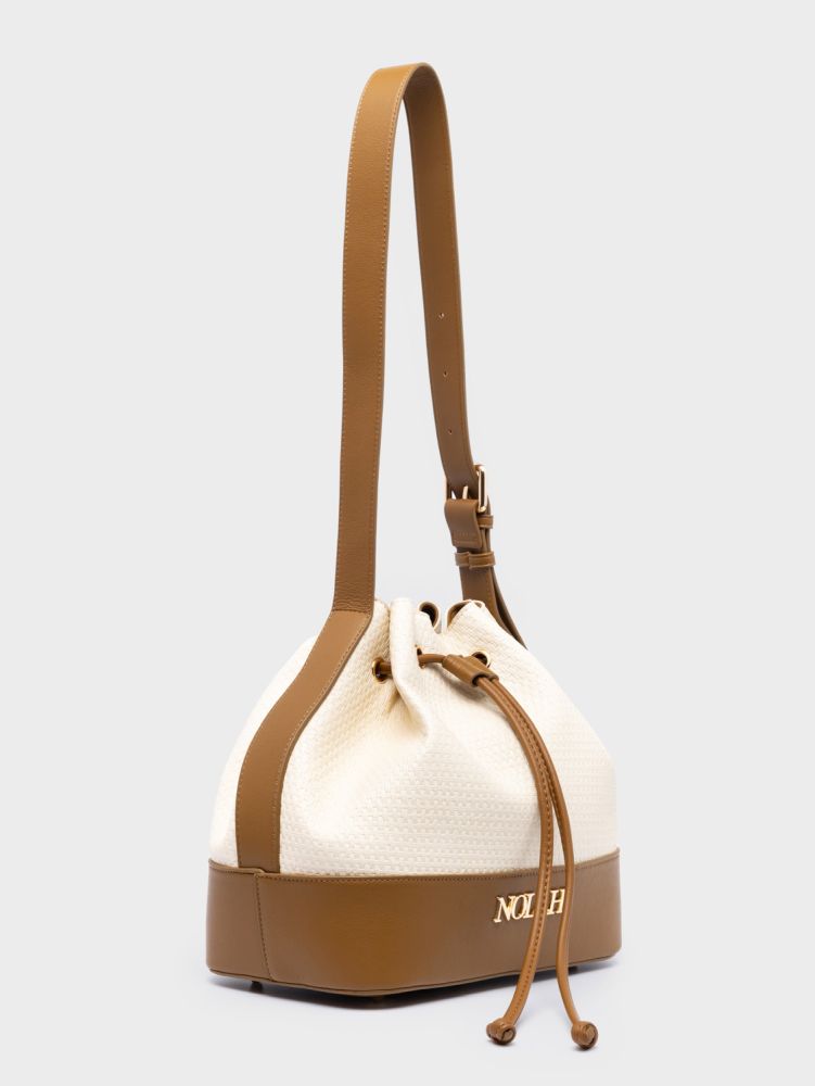 NOLAH ΤΣΑΝΤΑ ΩΜΟΥ FELICITY CREAM BROWN
