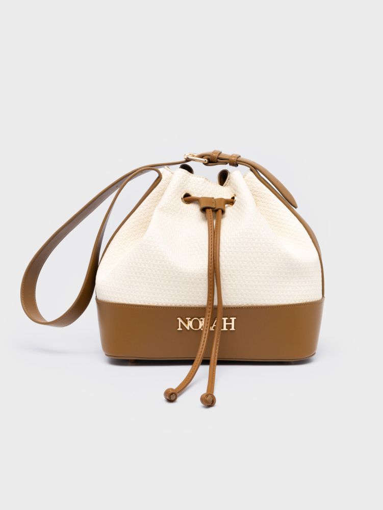 NOLAH ΤΣΑΝΤΑ ΩΜΟΥ FELICITY CREAM BROWN