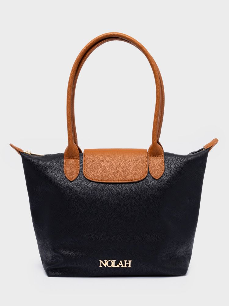 NOLAH ΤΣΑΝΤΑ ΩΜΟΥ CAPUCCINE LARGE BLACK