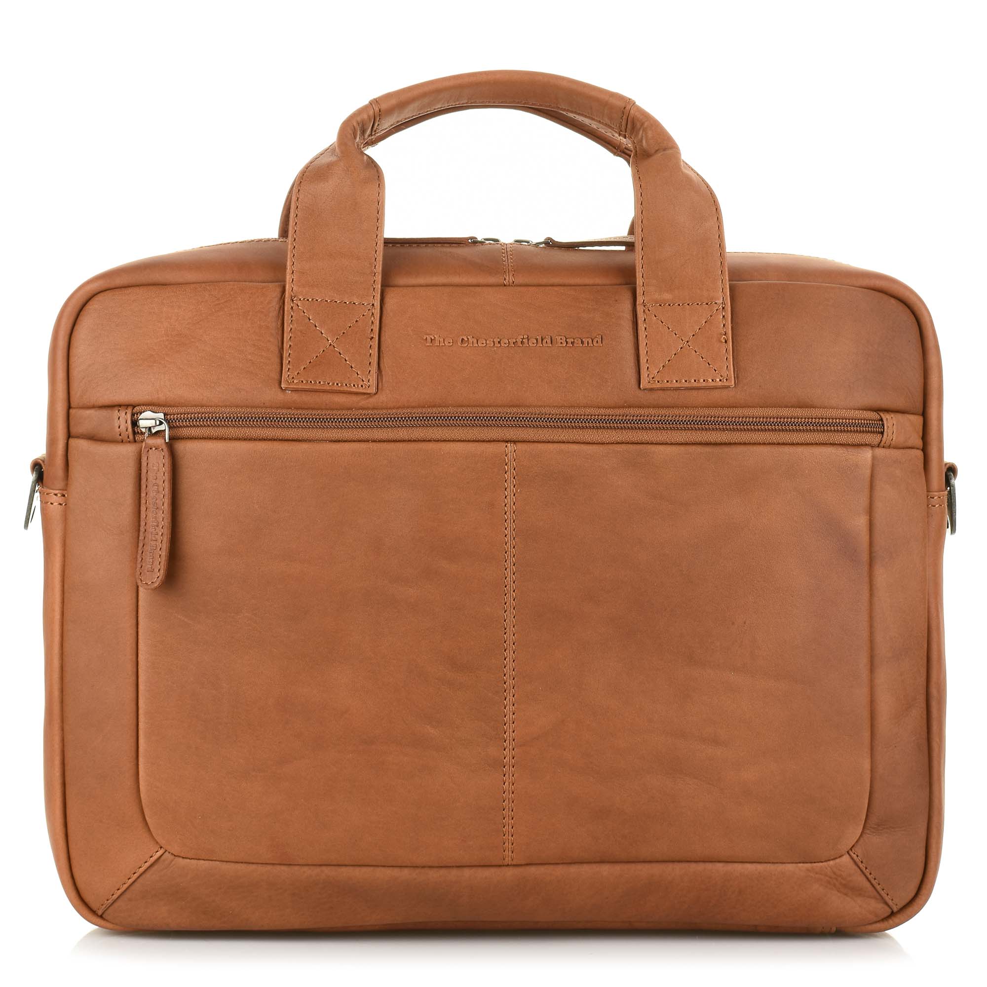 Δερμάτινος Χαρτοφύλακας The Chesterfield Brand Calvi C40.1033 31 Cognac