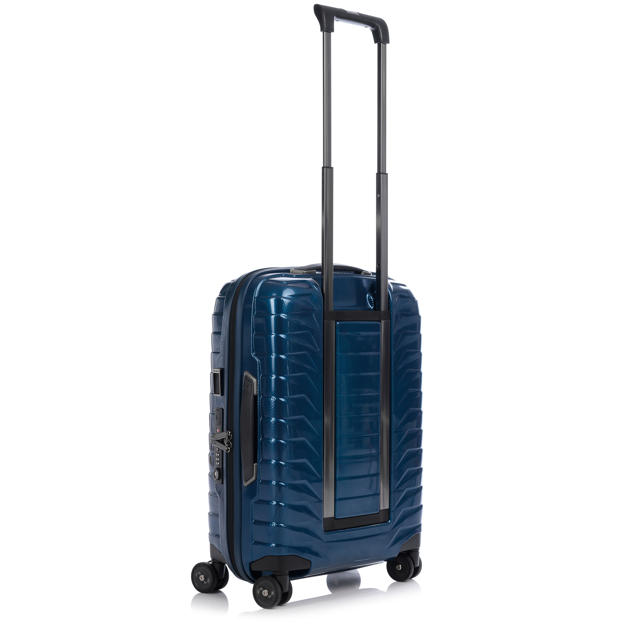 Βαλίτσα Σκληρή Καμπίνας Samsonite Proxis Spinner 55 EXP Cabin Size 126035-1686 Petrol Blue