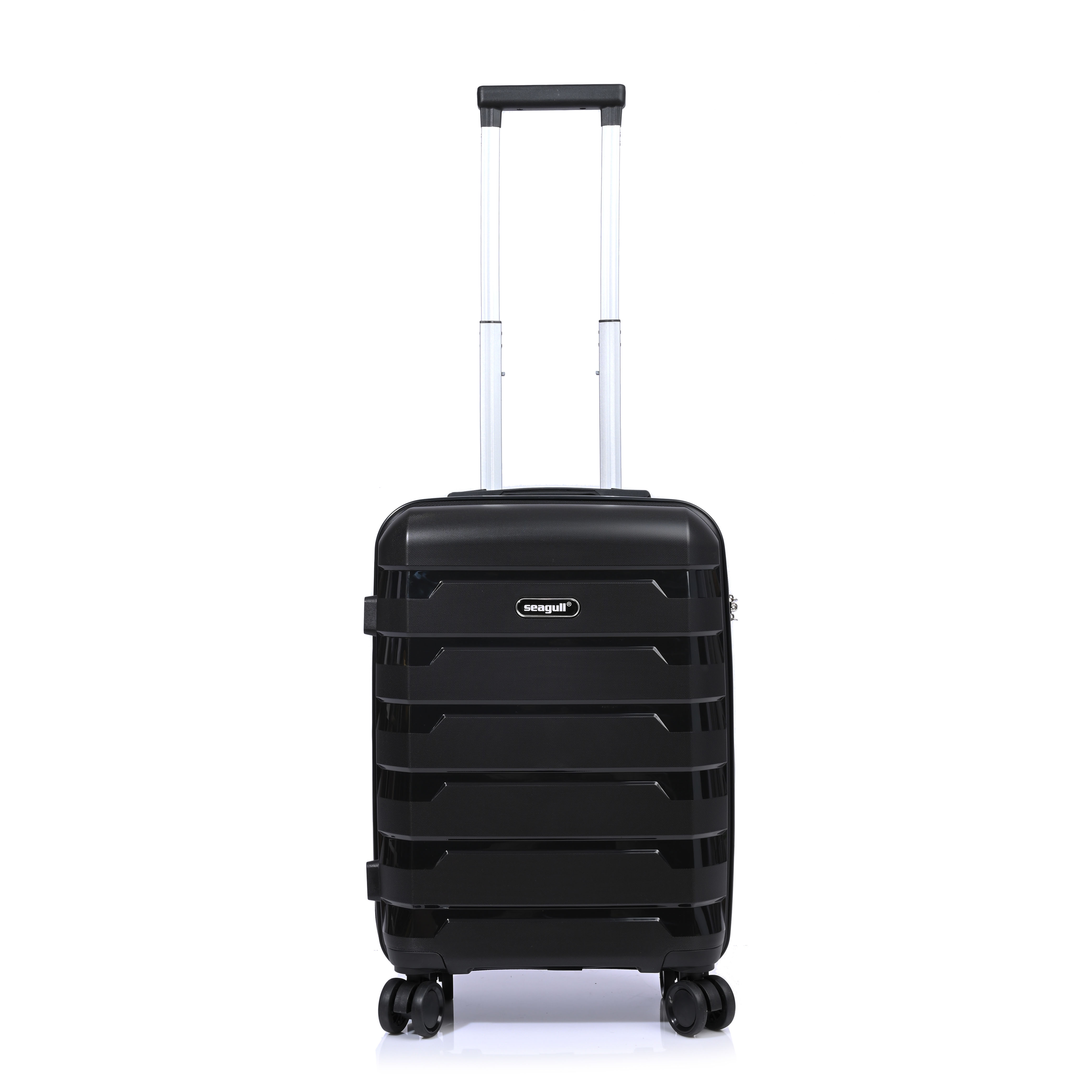 Βαλίτσα Σκληρή Καμπίνας 55cm Seagull Cabin Size SG180-S Μαύρο