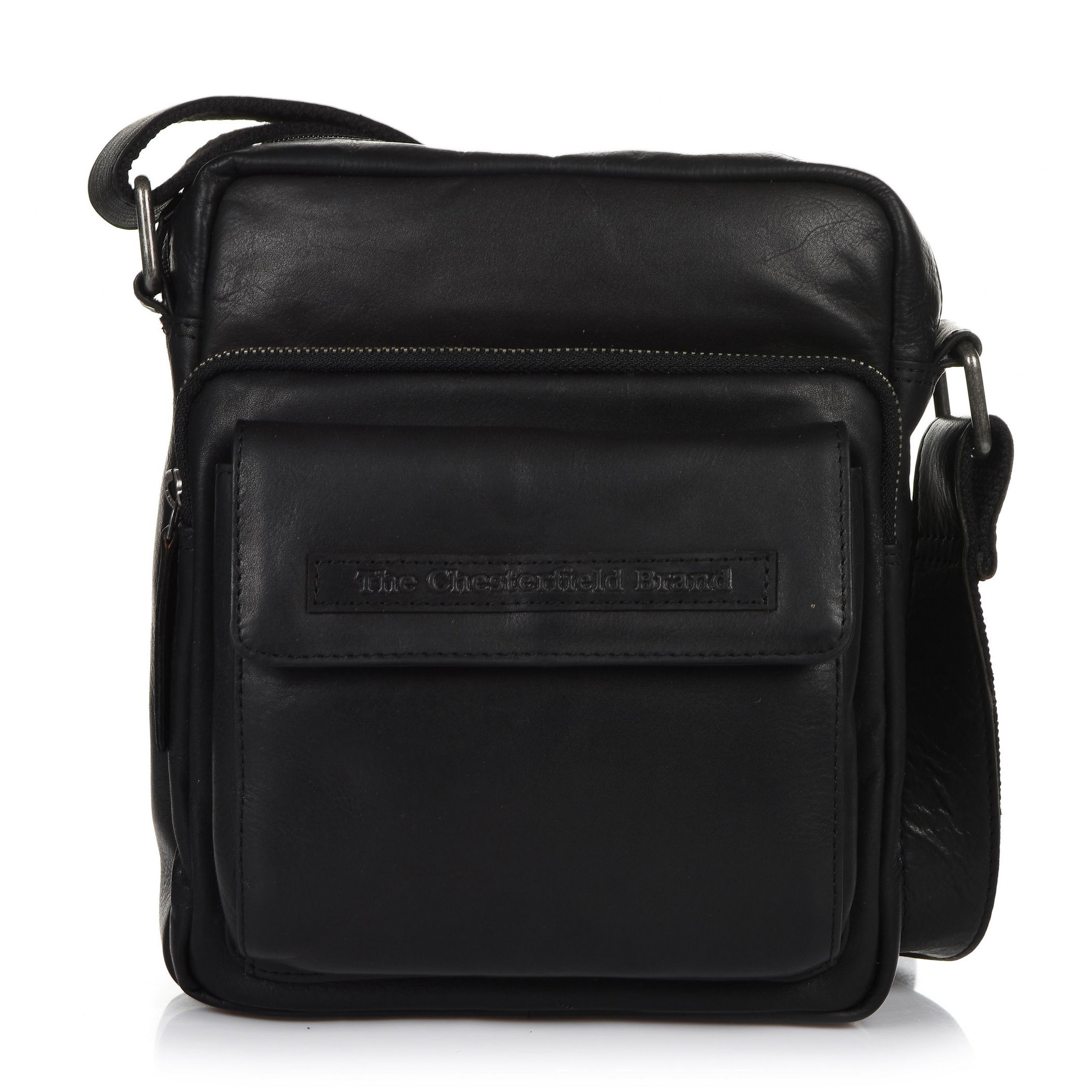 Δερμάτινο Τσαντάκι Χιαστί The Chesterfield Brand Bath C48.0837 00 Black
