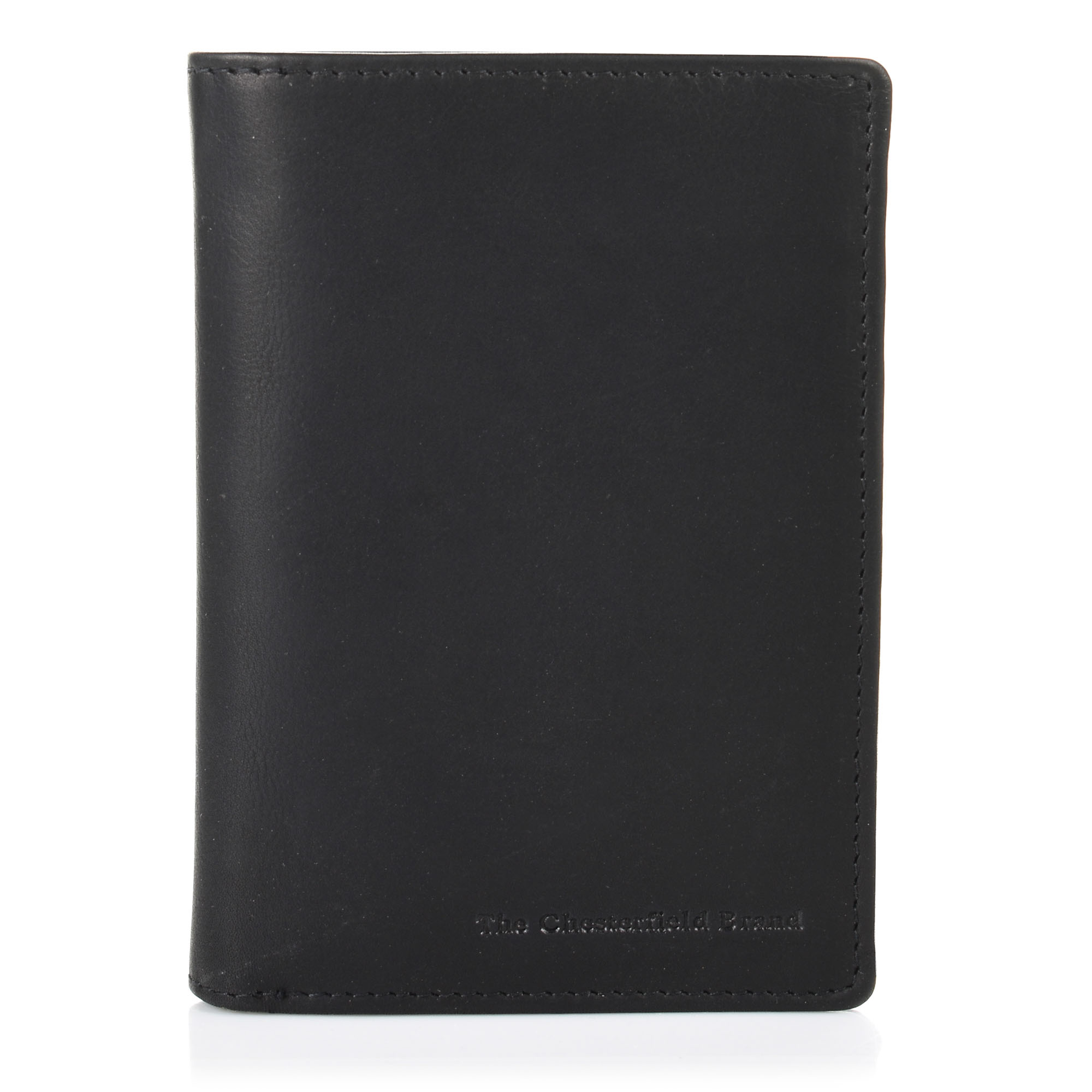 Δερμάτινο Πορτοφόλι Κάθετο με Flap The Chesterfield Brand C08.0203 00 Black