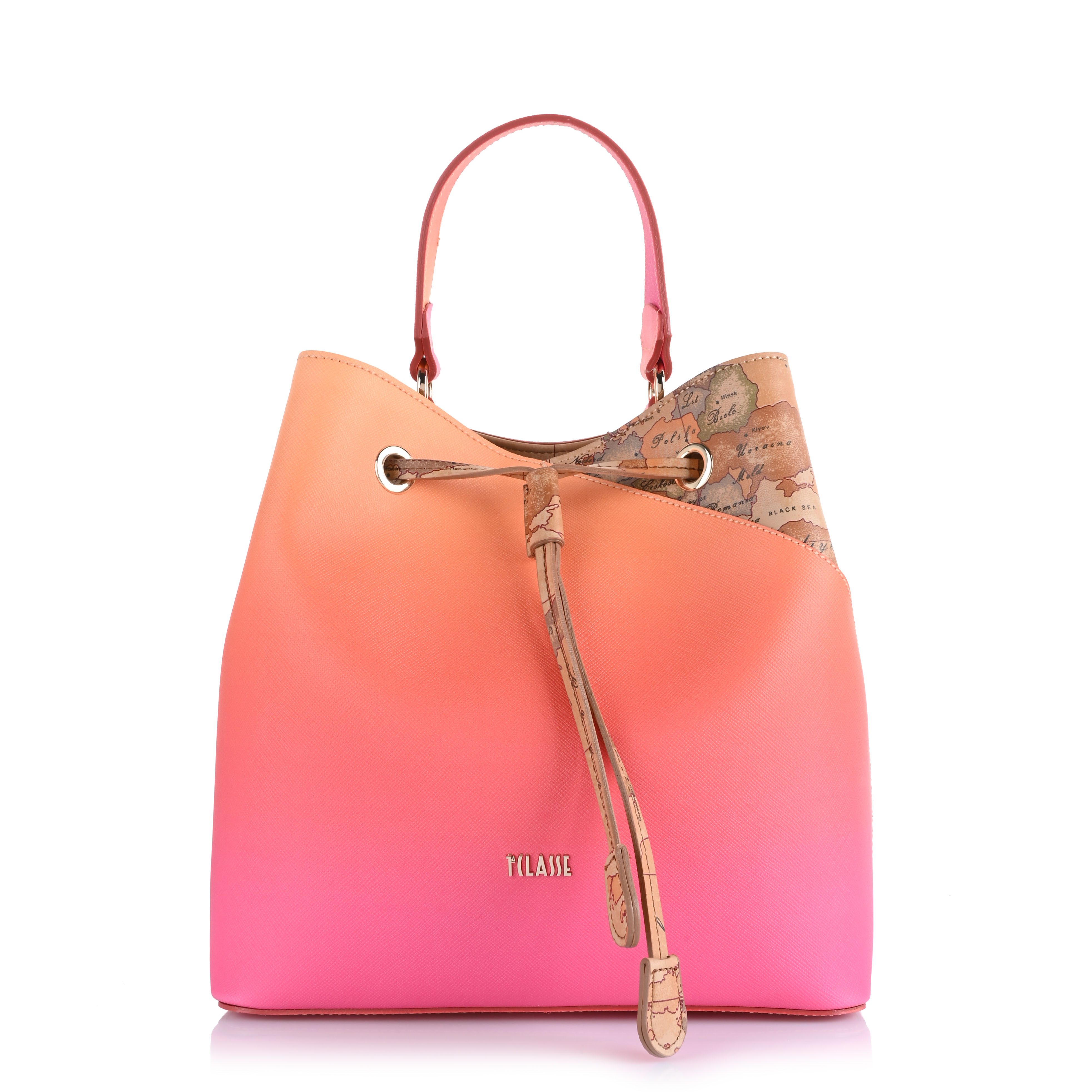Τσαντάκι Ώμου-Πουγκί Alviero Martini 1A Classe LLC36 9867 0028 Orange