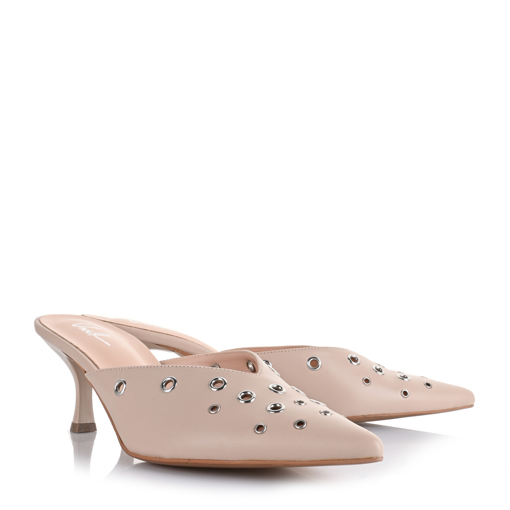 Δερμάτινα Mules Unveil 
