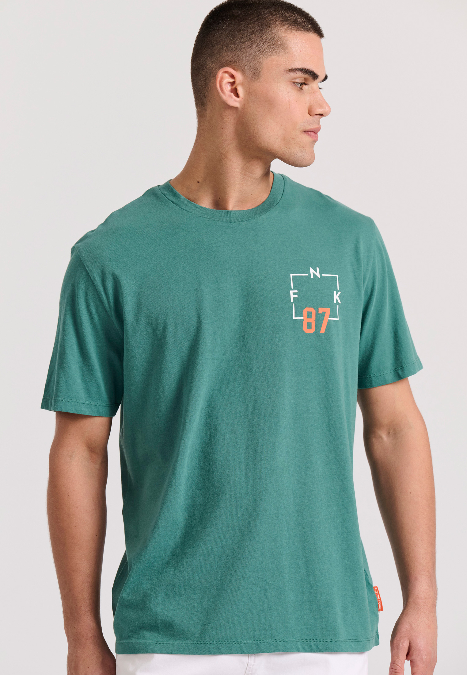 Relaxed fit t-shirt με text artwork τύπωμα στην πλάτη