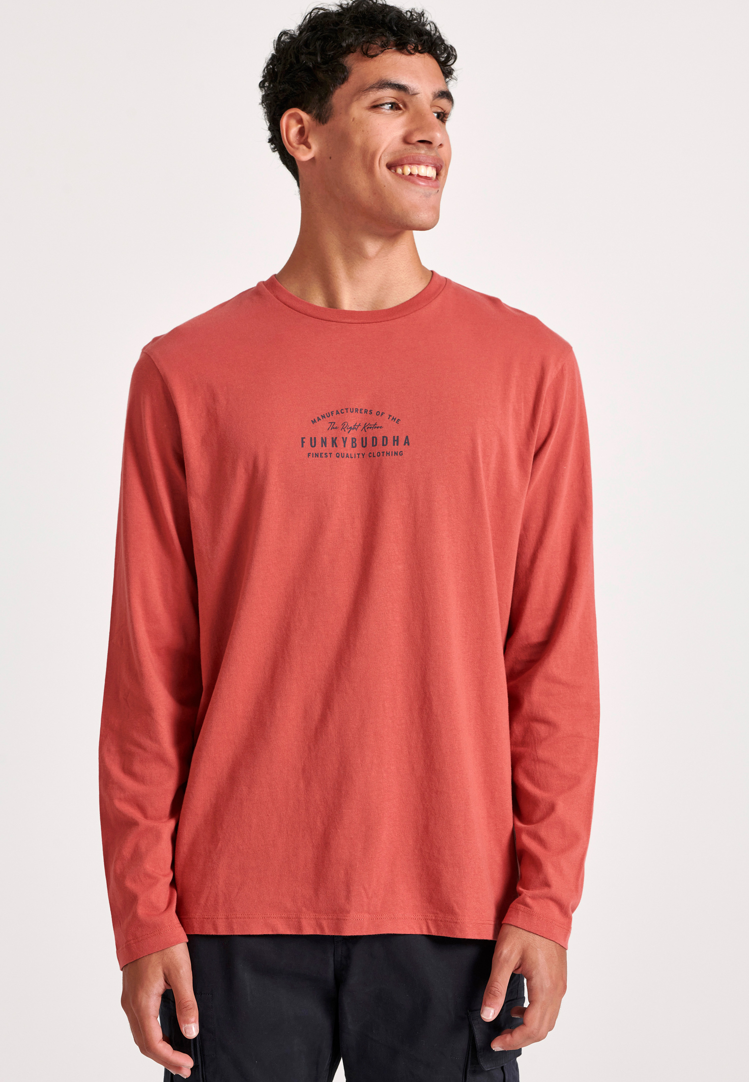 T-shirt με Funky Buddha τύπωμα στο στήθος