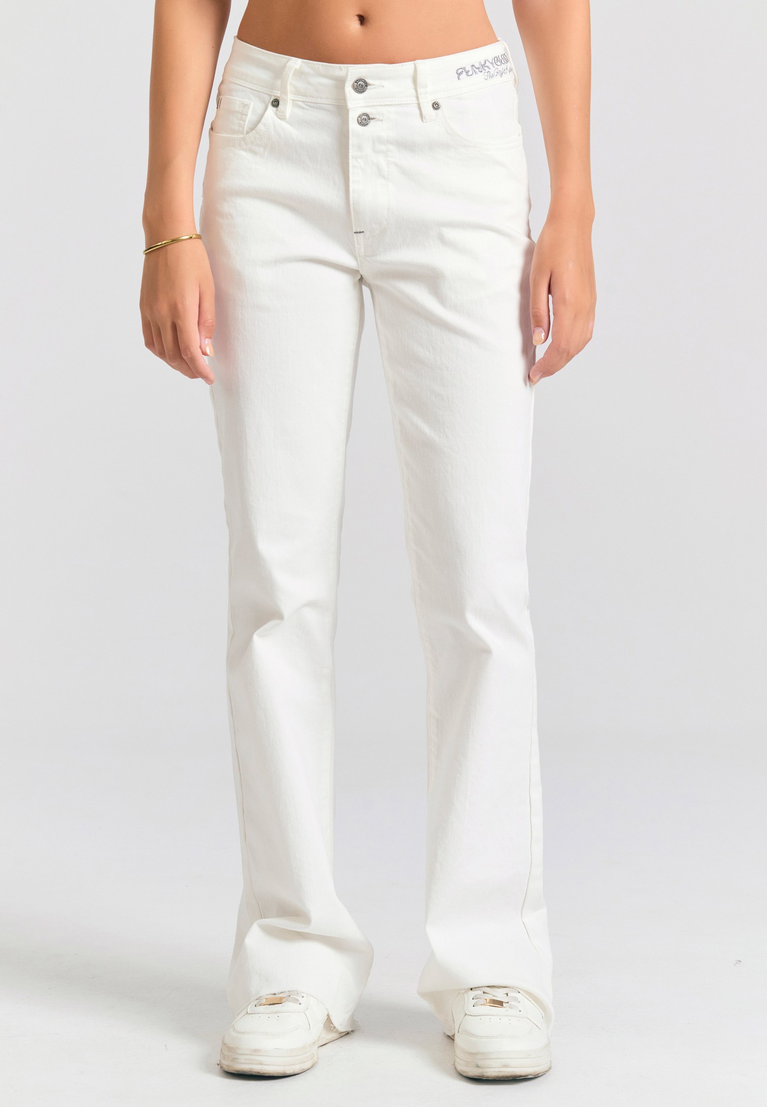 Γυναικείο skinny fit garment dyed τζιν παντελόνι