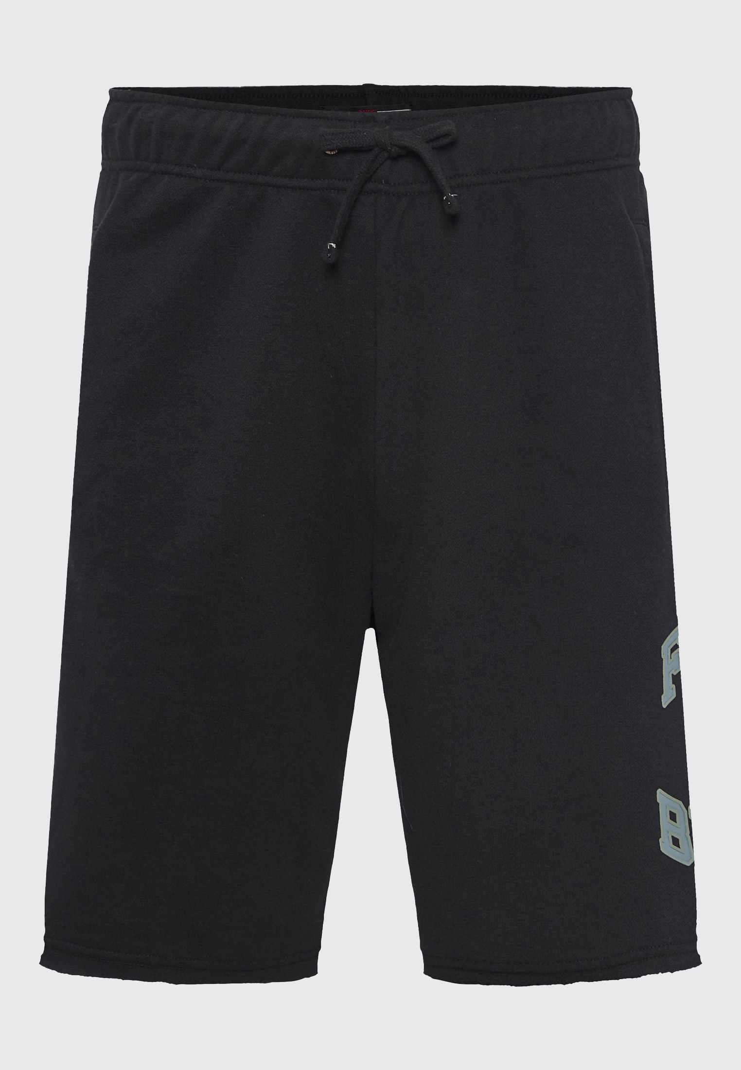 Wide leg fit αθλητική βερμούδα με branded τύπωμα