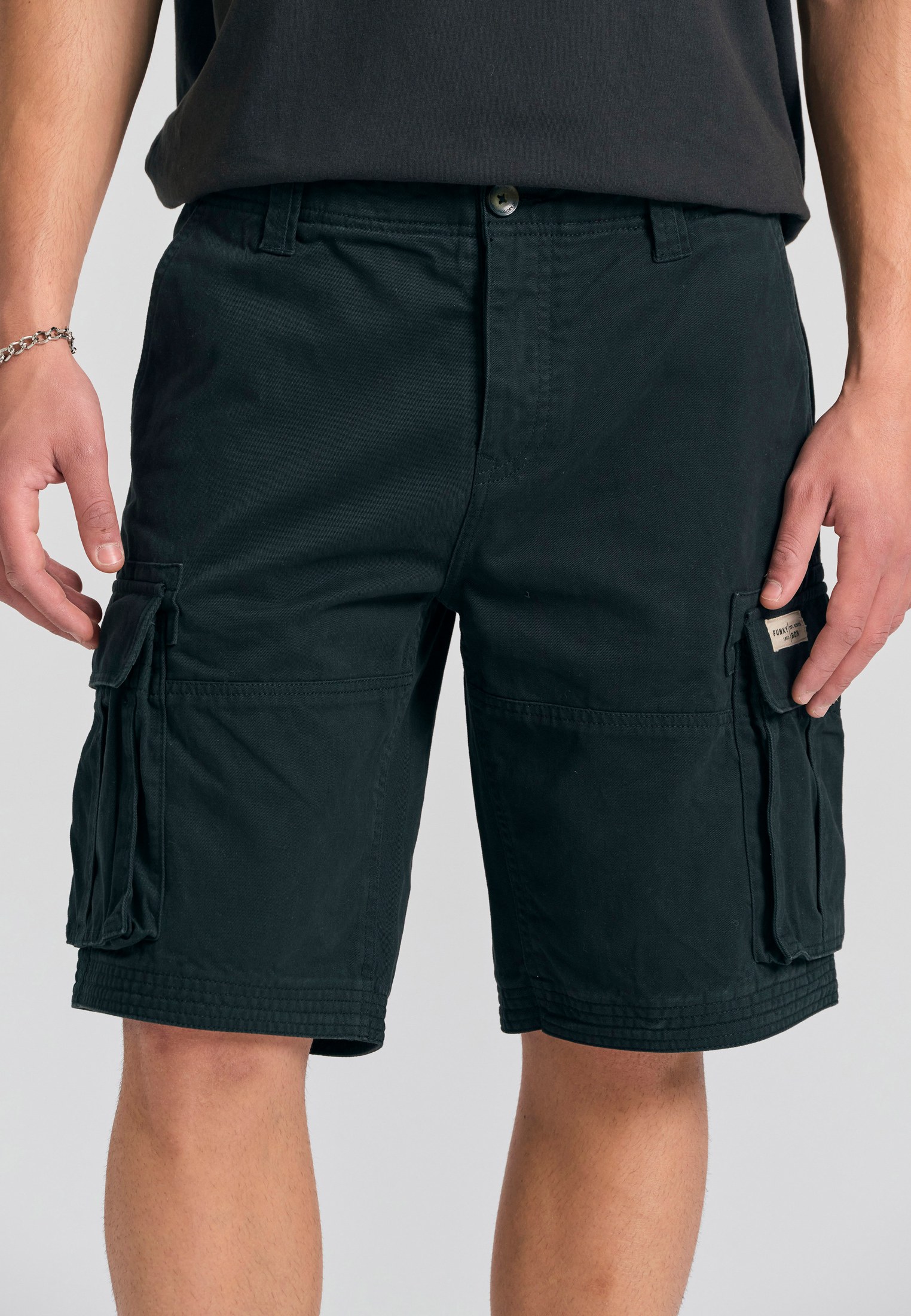 Comfort fit cargo βερμούδα
