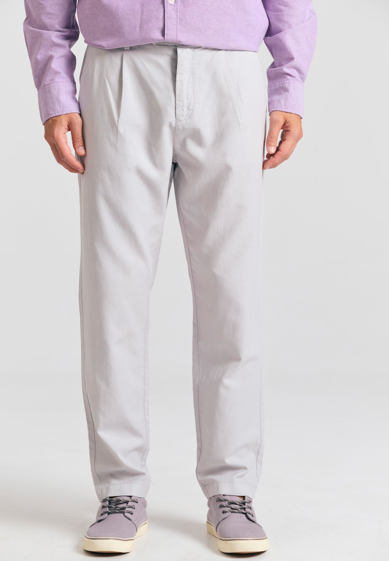Ανδρικό linen blend chino παντελόνι