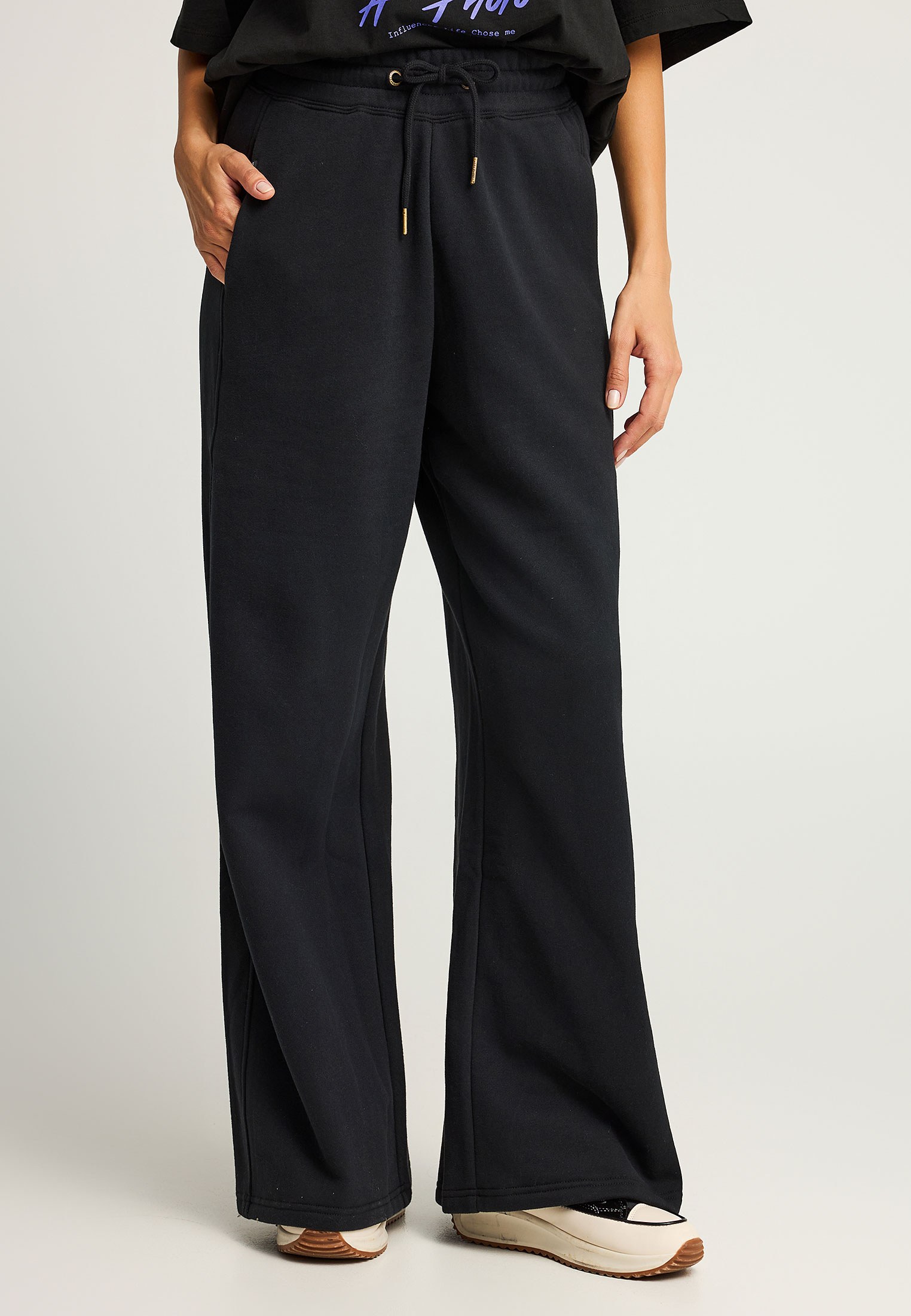 Γυναικείο flare fit παντελόνι φόρμας