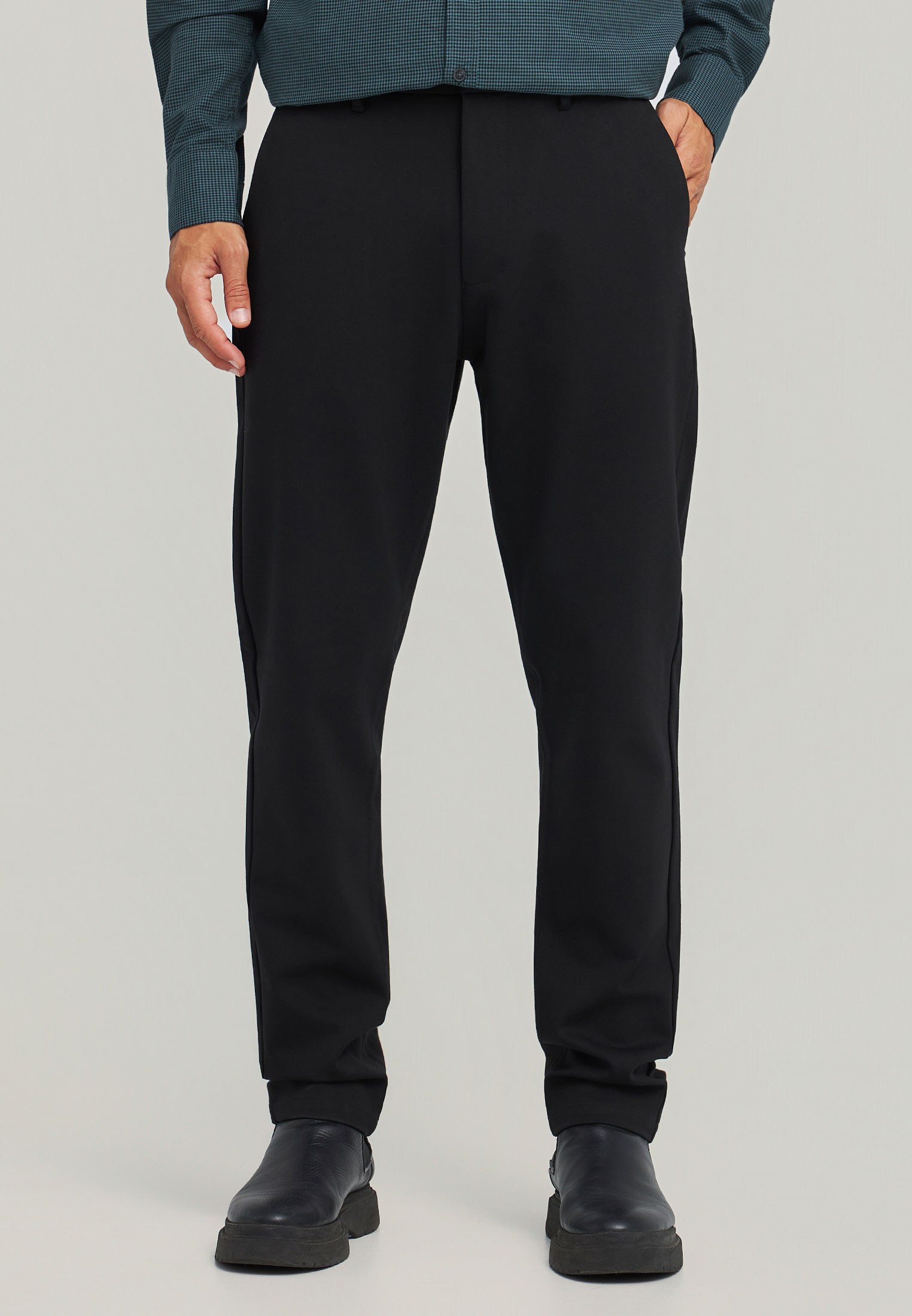 Ανδρικό chino παντελόνι σε tapered γραμμή