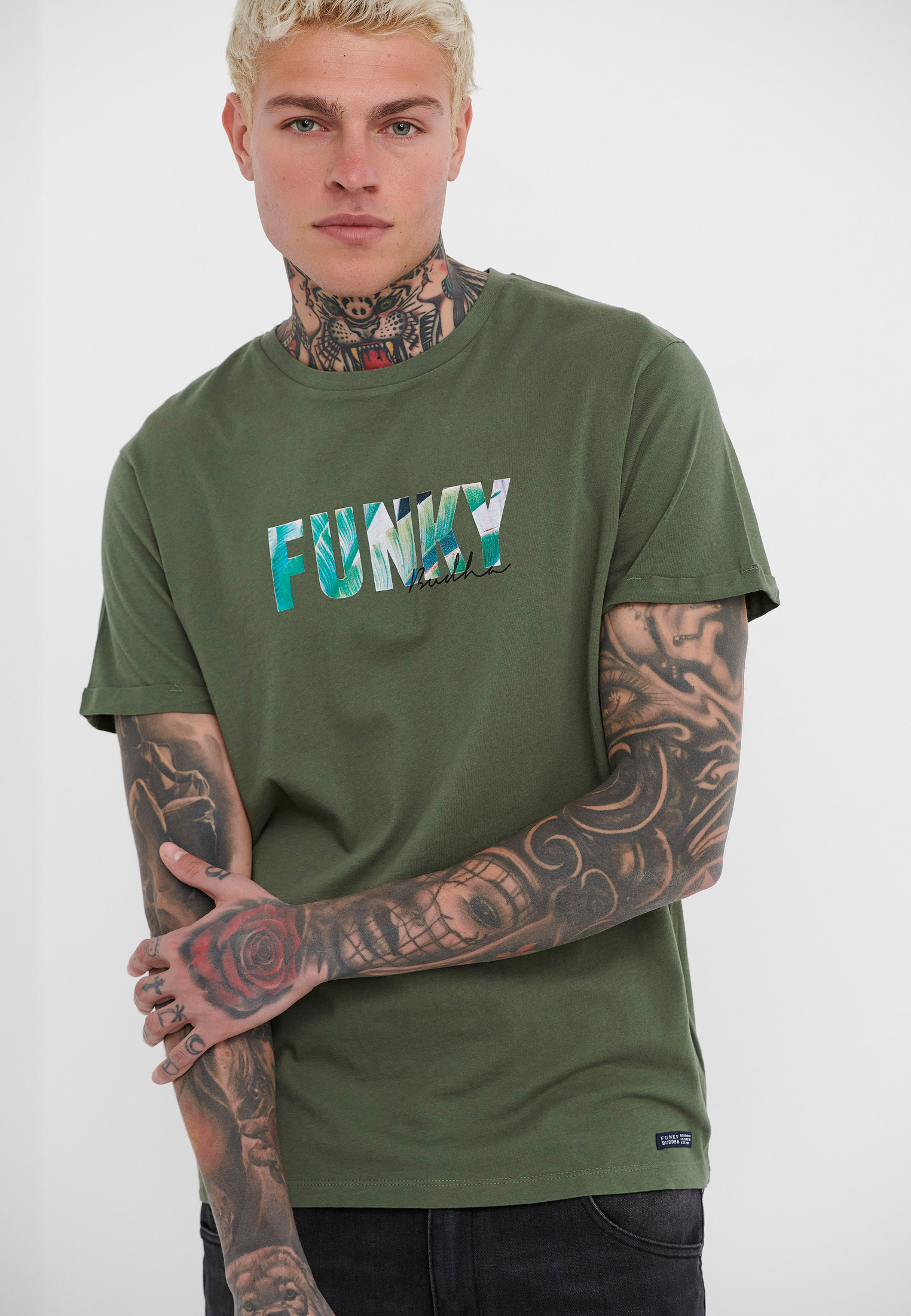 T-shirt από οργανικό βαμβάκι με τύπωμα