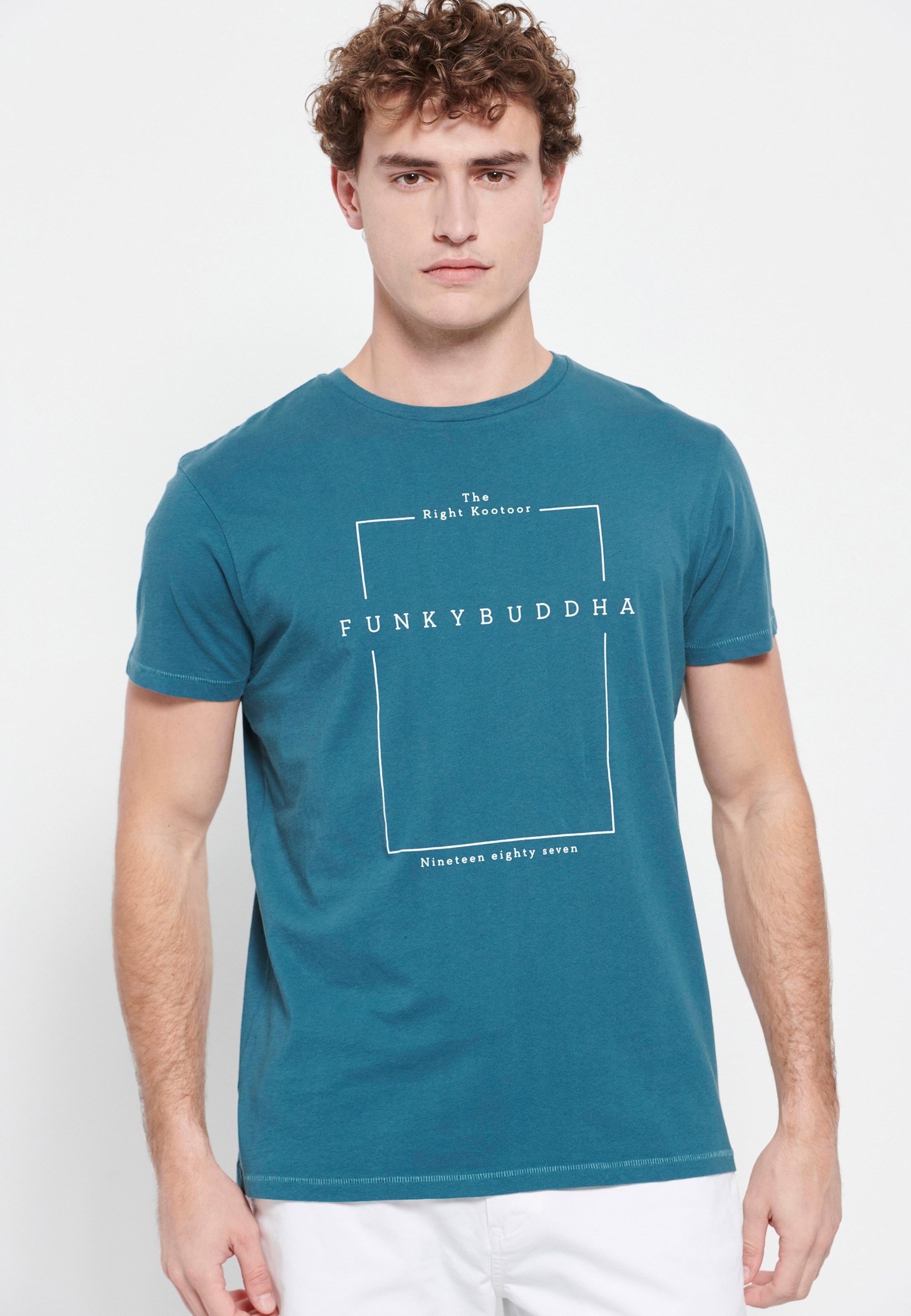 T-shirt με minimal branded τύπωμα
