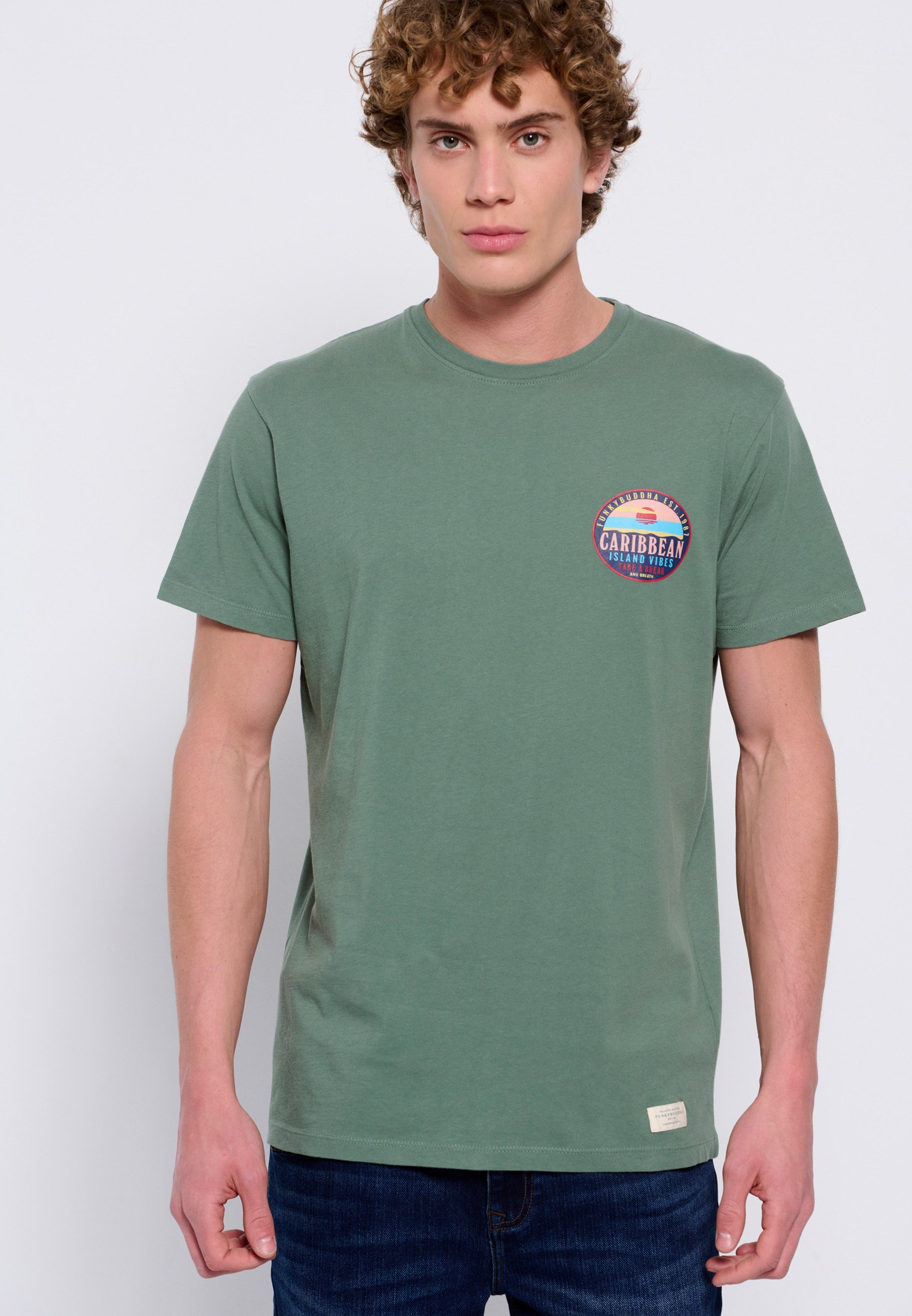 T-shirt από οργανικό βαμβάκι με τύπωμα