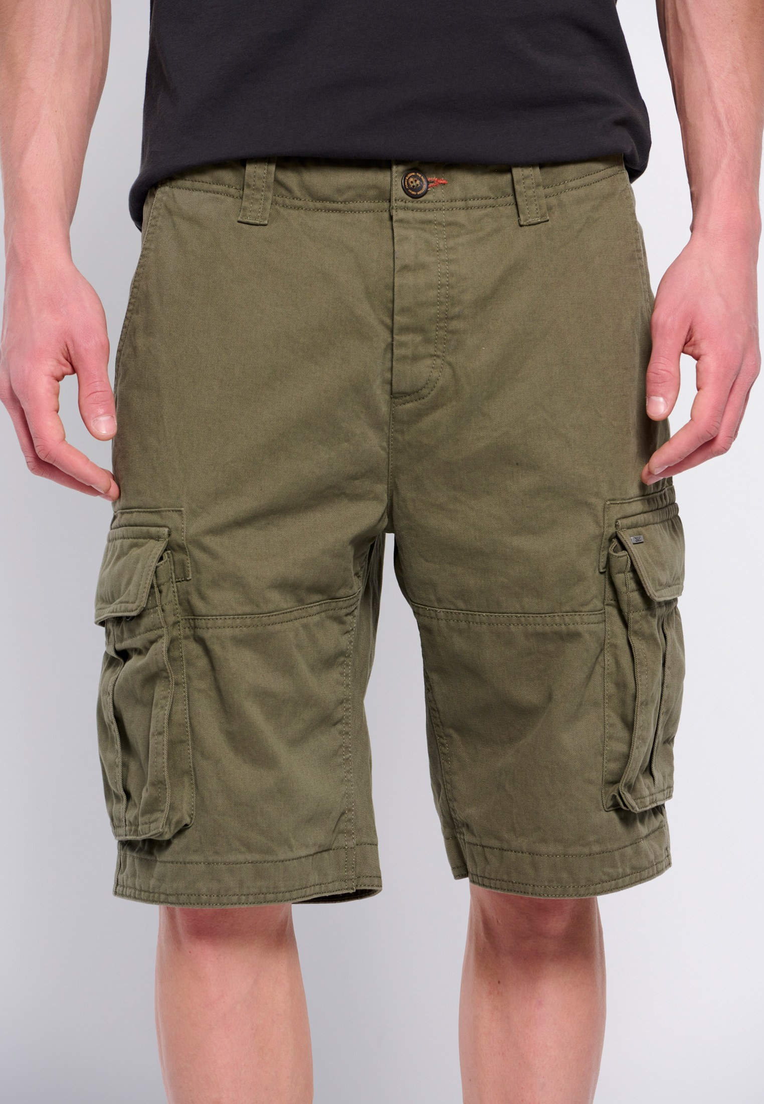 Relaxed fit cargo βερμούδα