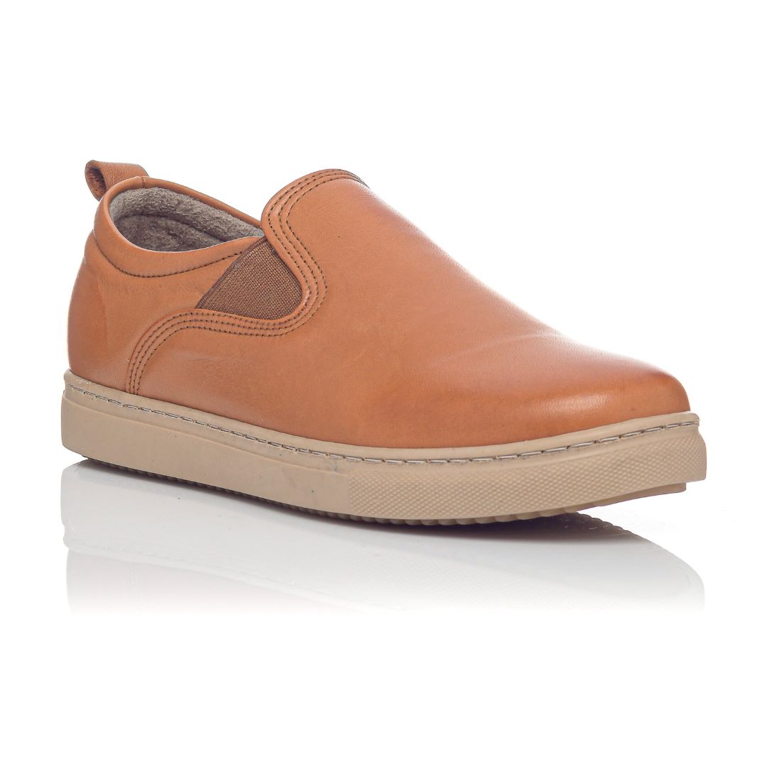 Γυναικείο ανατομικό δερμάτινο casual Safe Step PH4923