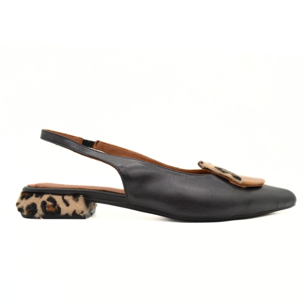 HAWKINS ΓΥΝΑΙΚΕΙΟ LOAFER 741 216 PAR31 MAYΡΟ-ΛΕΟΠΑΡ