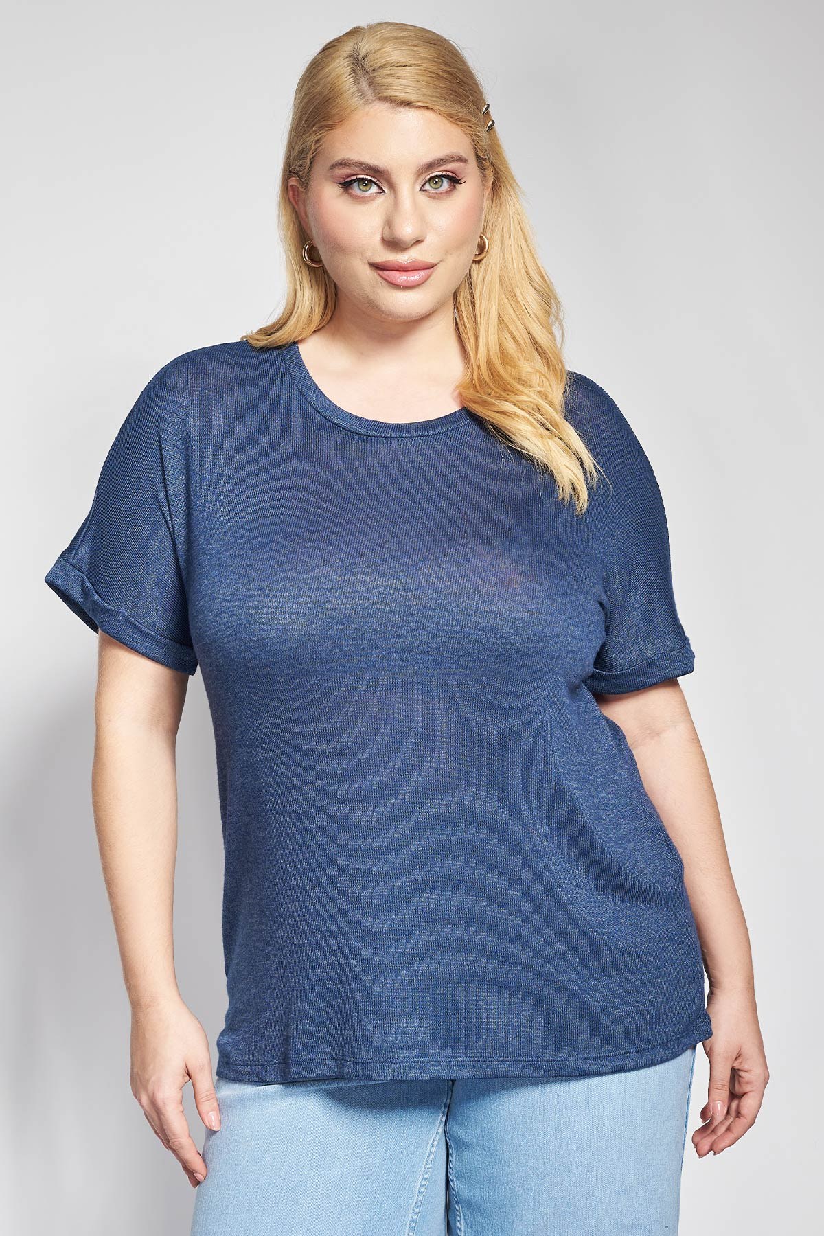 Πλεκτό T-Shirt κοντομάνικο VERO MODA
