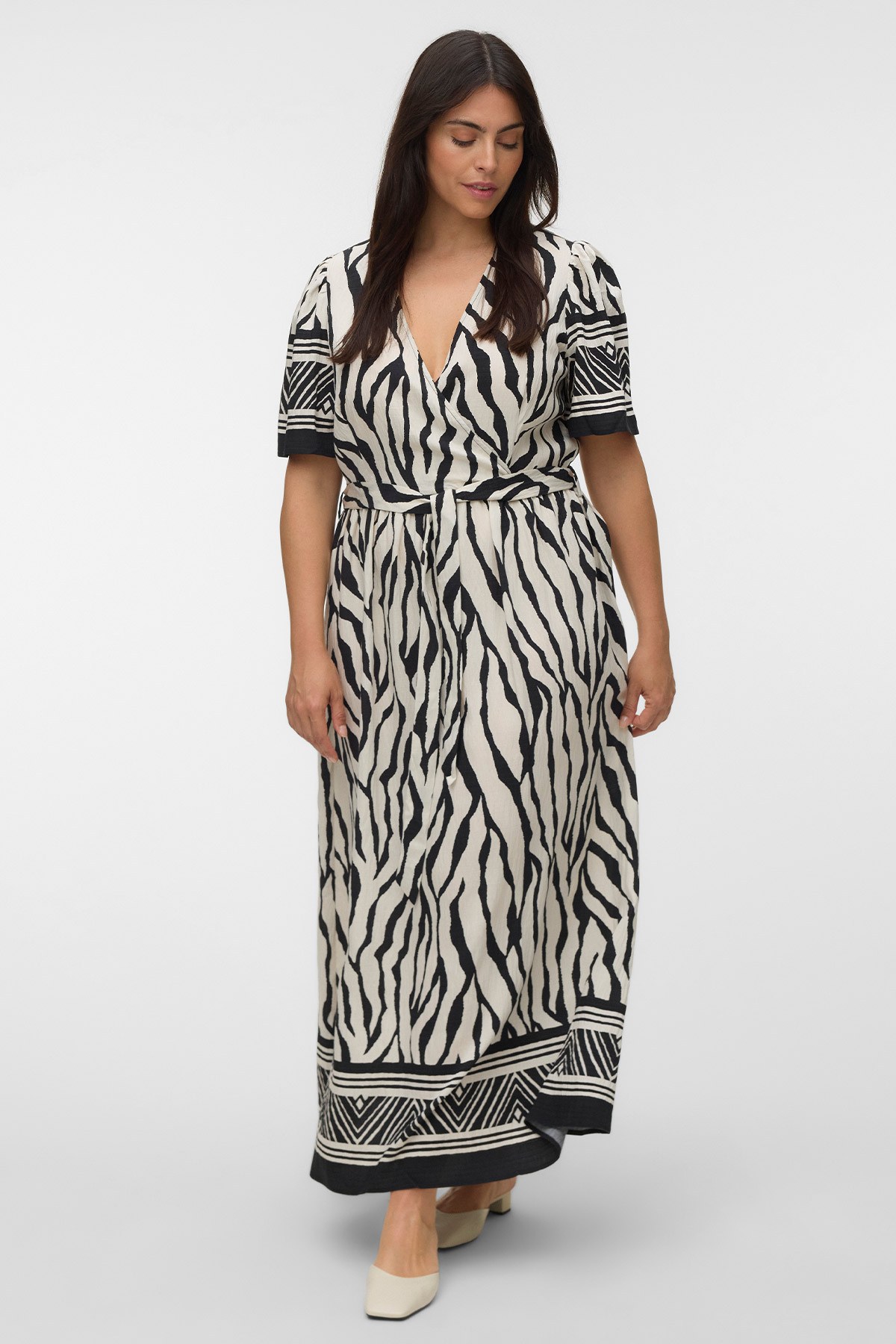 Μάξι Animal Print Φόρεμα VERO MODA
