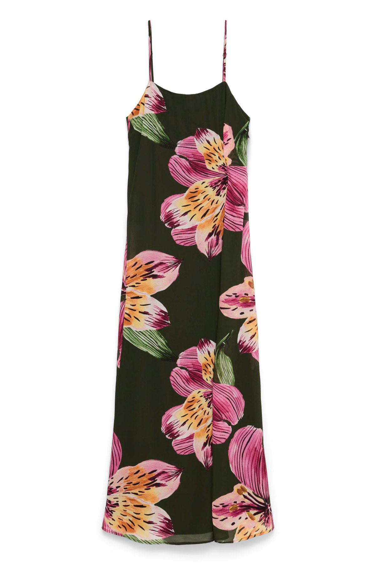 Floral Maxi Φόρεμα με Τιράντες VERO MODA