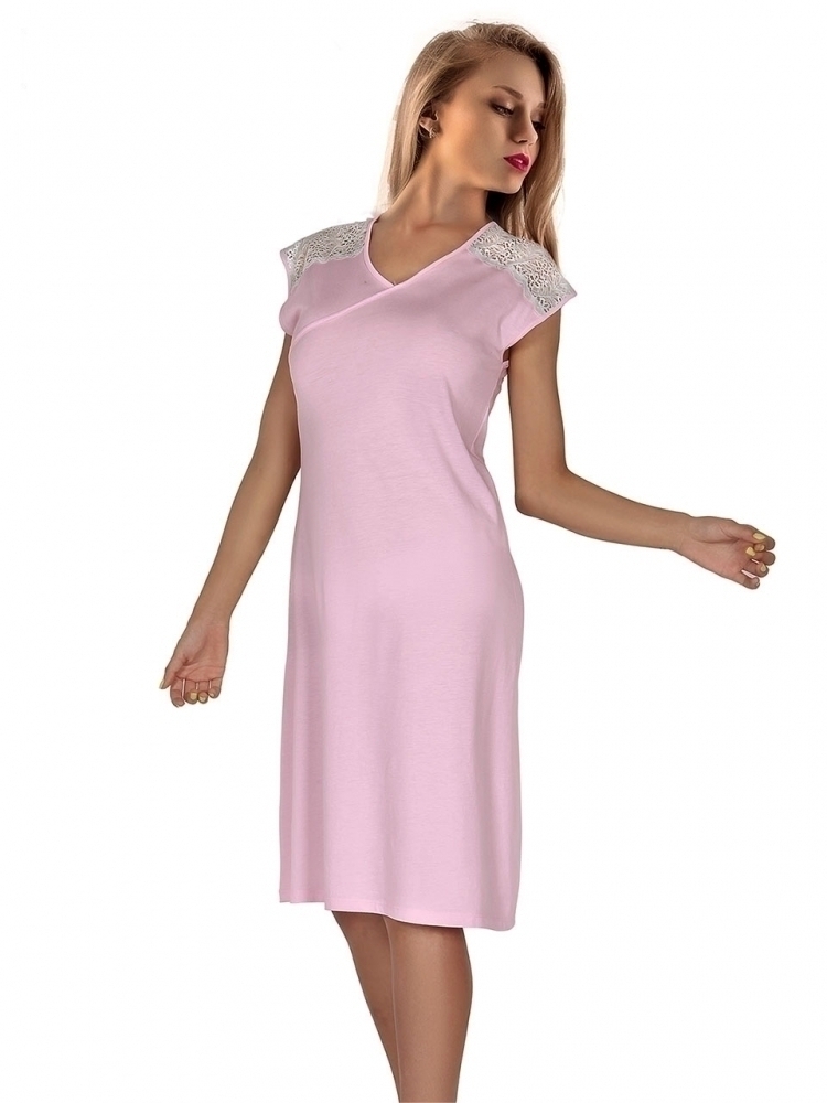 Ροζ Νυχτικιά Jeta - Ροζ - LC18732-Ροζ-S/M