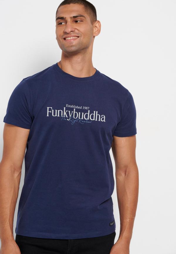 T-shirt με Funky Buddha τύπωμα